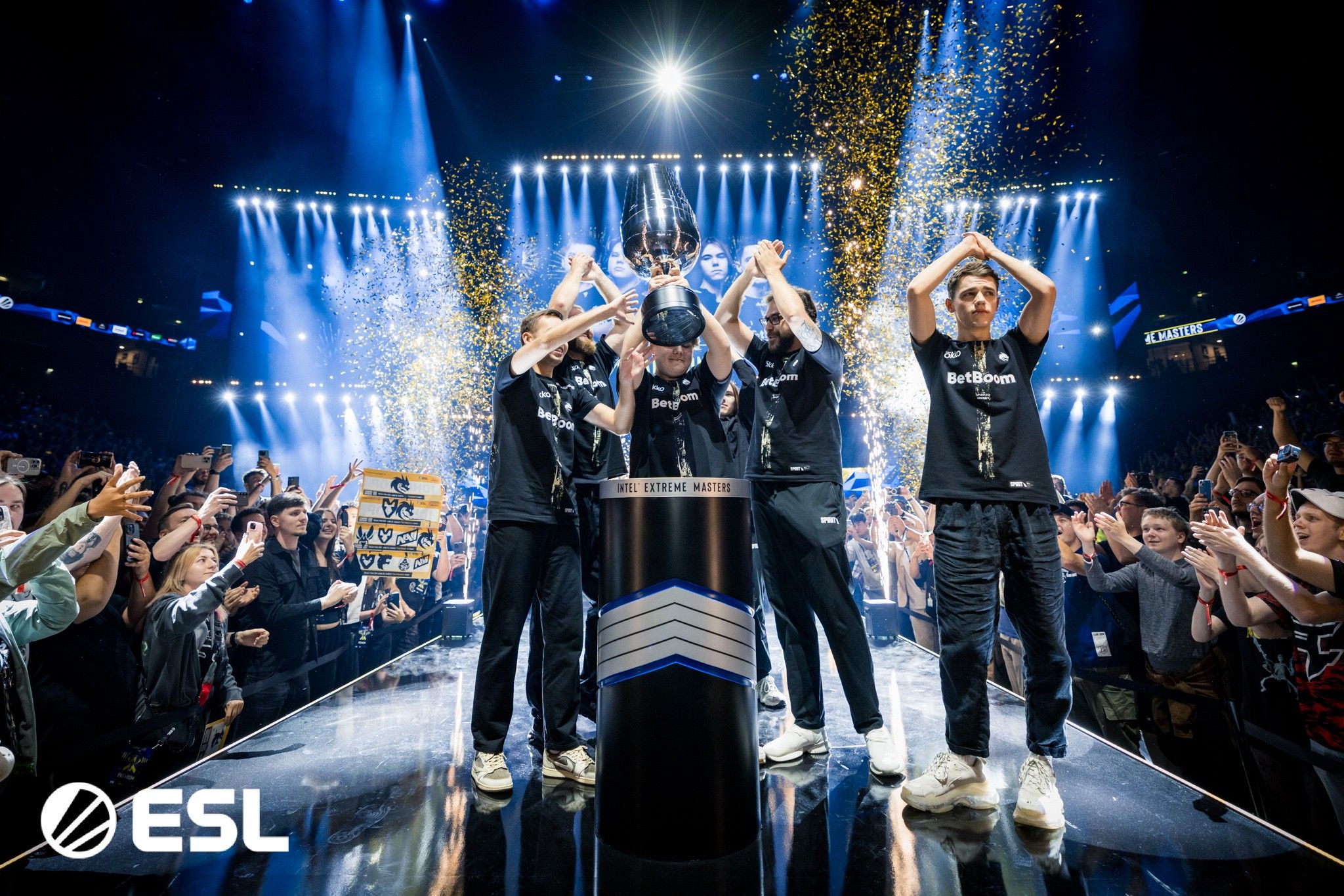 Team Spirit sichert sich den Meisterschafts-Titel bei den mit einem Millionen-Preisgeld ausgestatteten Intel Extreme Masters Cologne 2025.