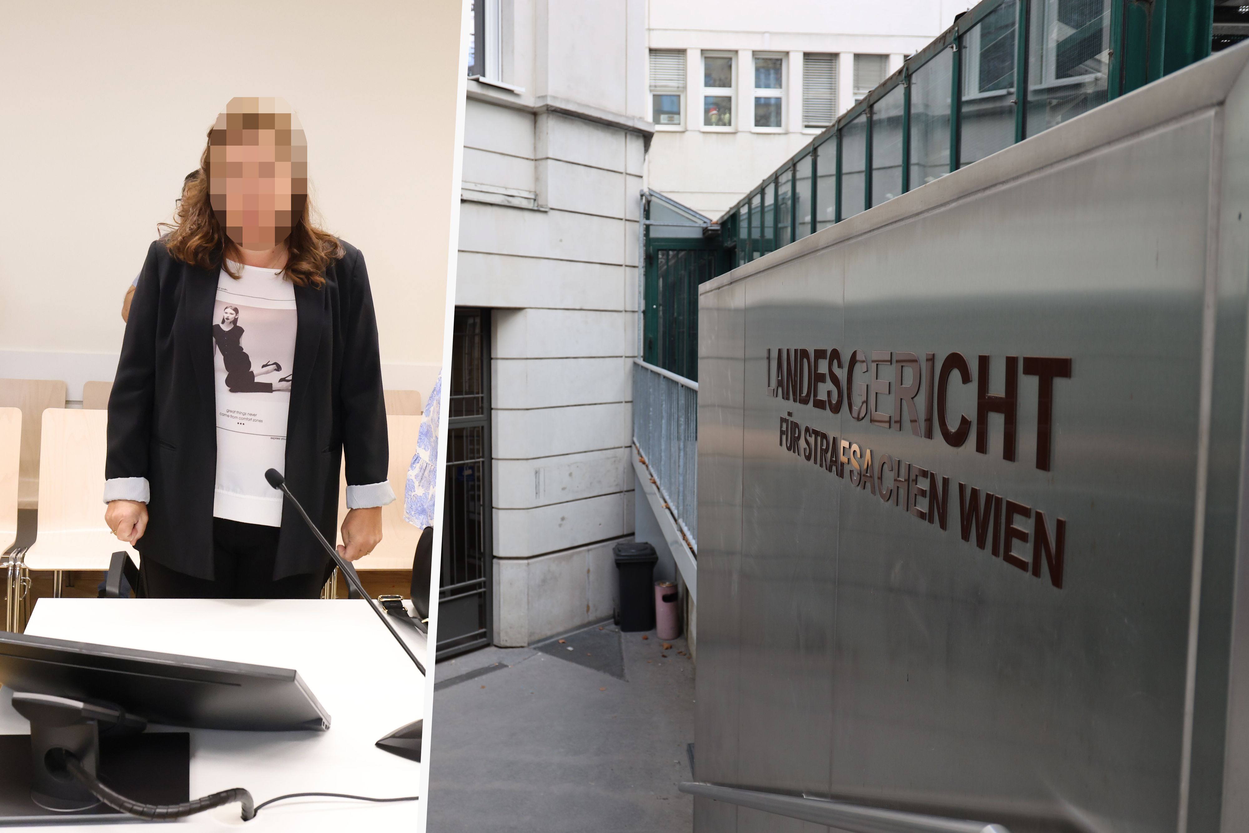 Die 55-jährige Angeklagte stand wegen eines tödlichen Verkehrsunfalls vor dem Wiener Landesgericht.