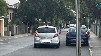 Hier steht B.s grauer Opel an einem der sechs Tatorte.