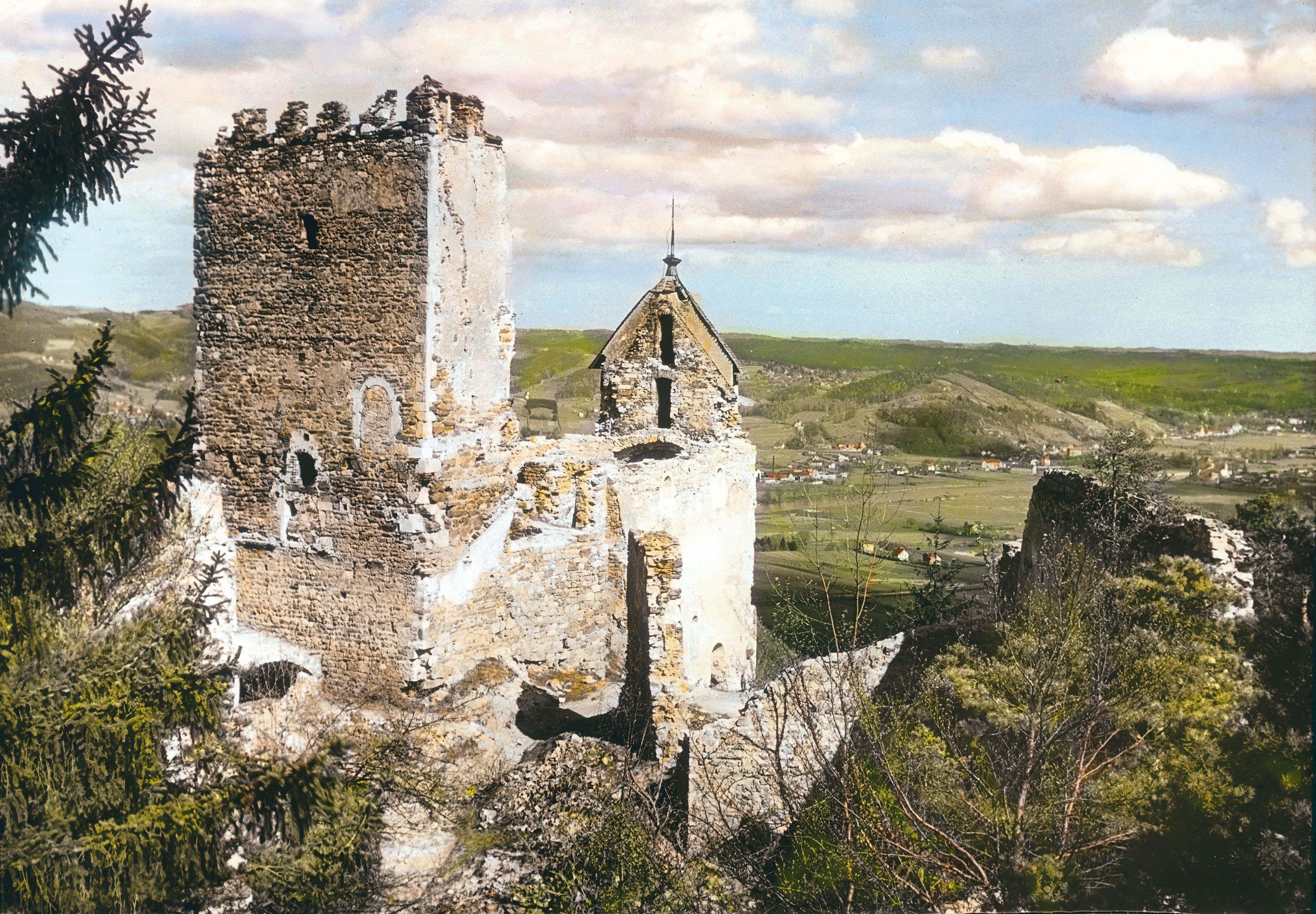 Die Burgruine Gösting bei Graz.