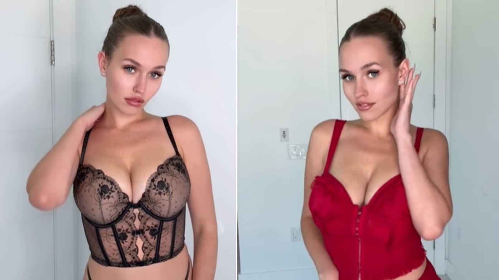 Laura Müller zeigt immer wieder stolz ihre Oberweite.