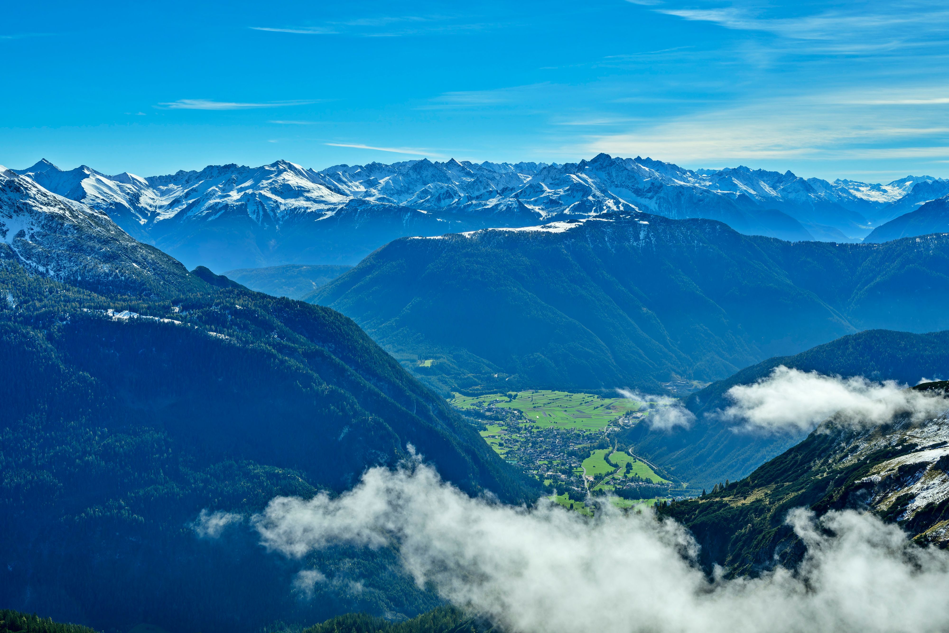 Die Freunde machten eine Bergtour in den Stubaier Alpen.