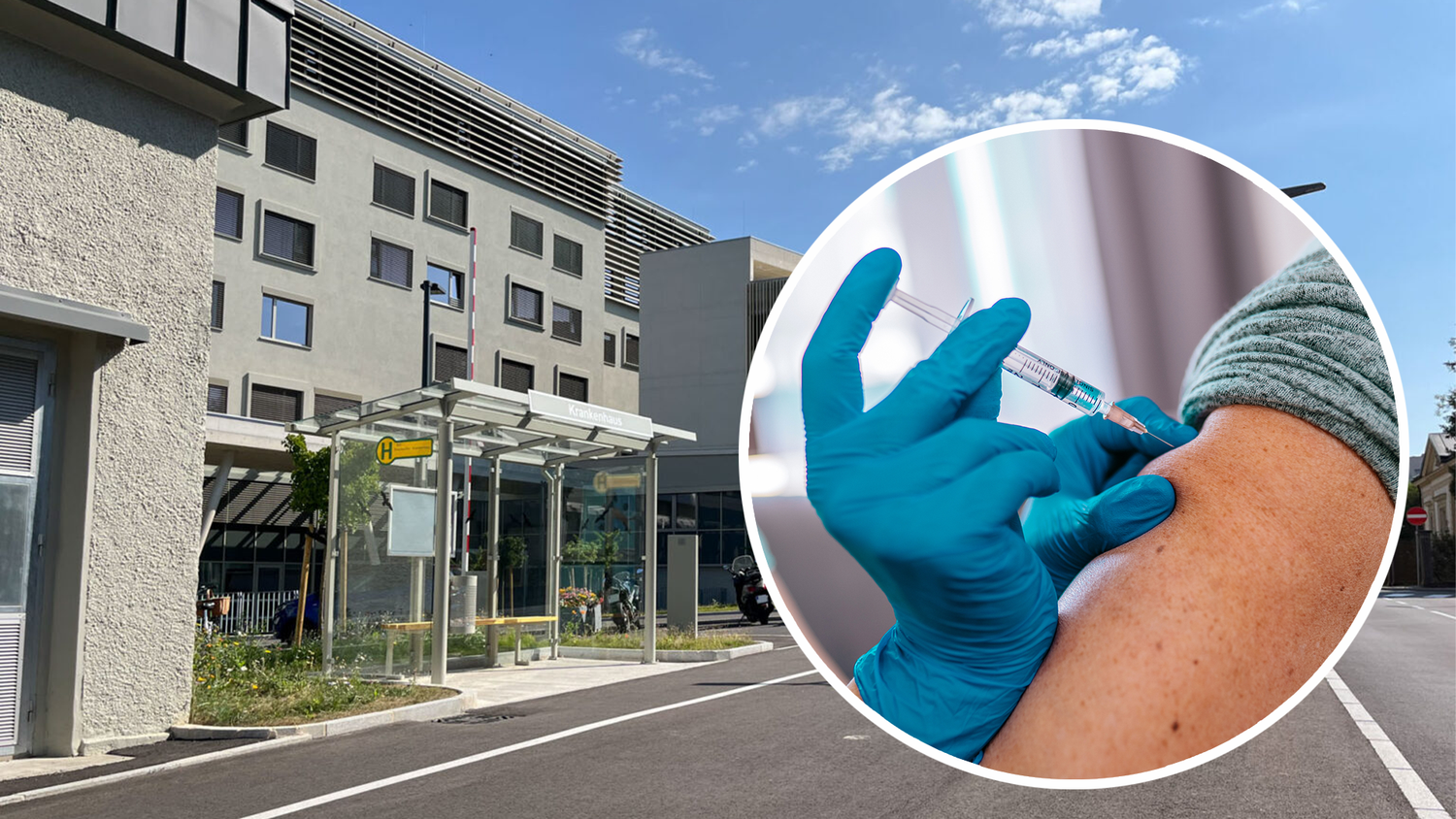 Der verzweifelte Patient bekam letztendlich im Krankenhaus Braunau die Spritze. (Symbolbild)