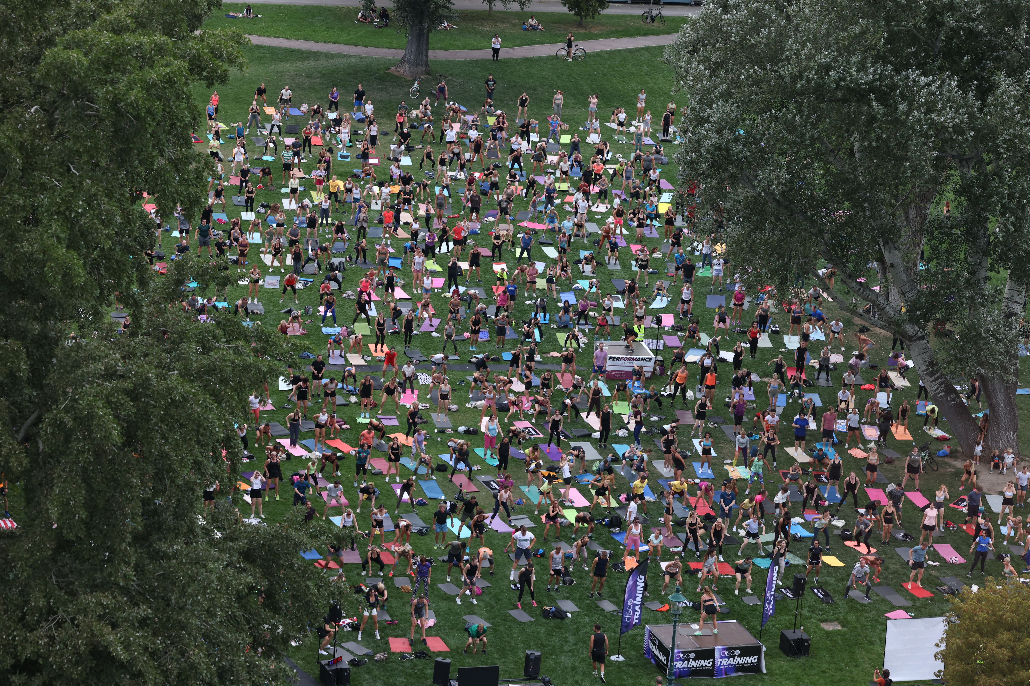 Ungefähr 1000 Teilnehmer waren dabei.