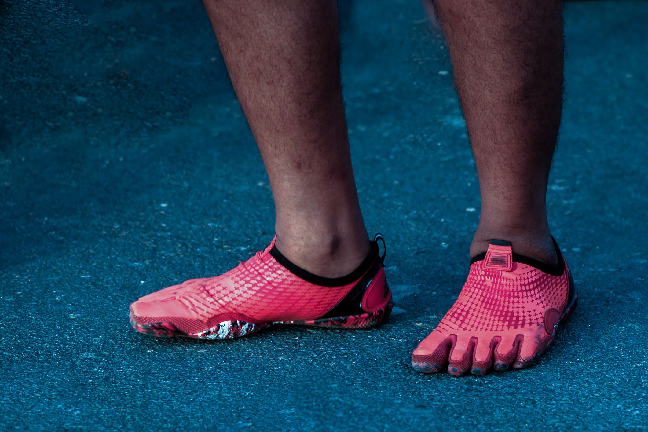 Die Zehenschuhe von Vibram sind derzeit heiß begehrt.