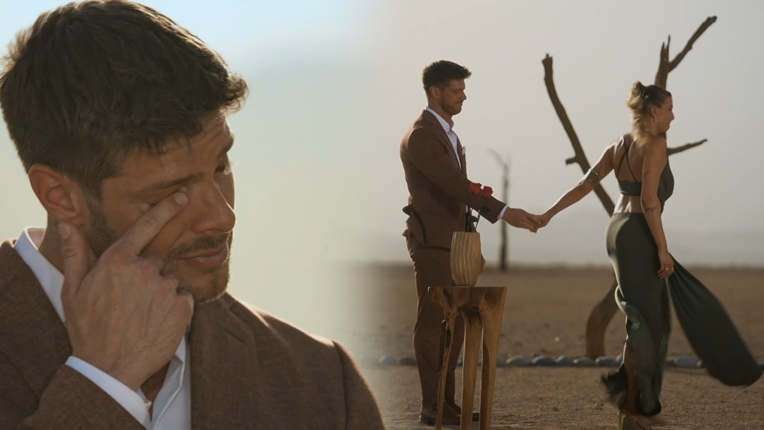 Martin und Felix müssen bald ihre letzten Rosen verteilen