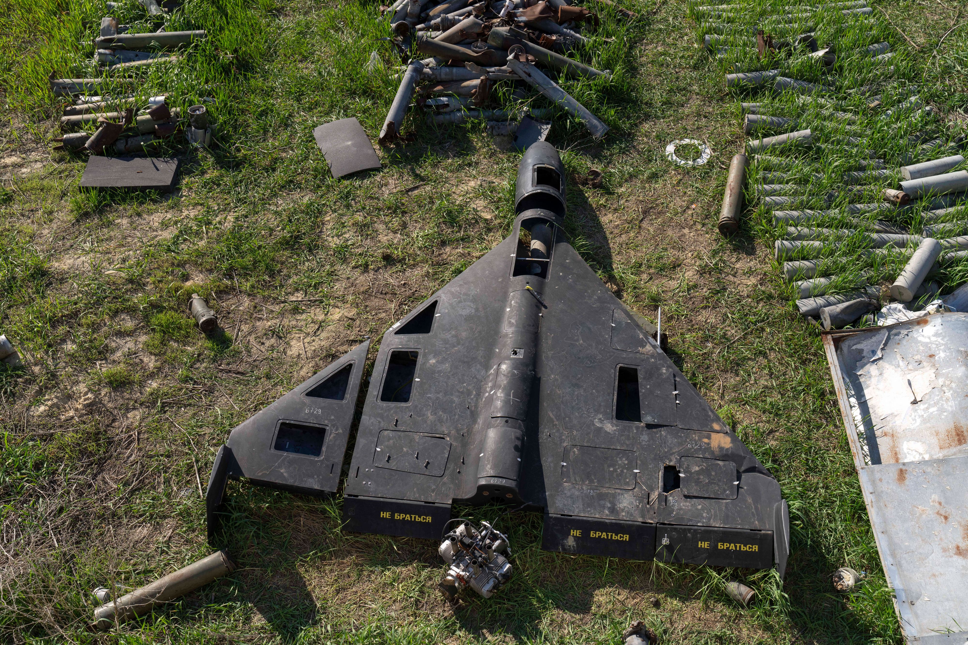 Die Ukraine wirft Russland vor, Drohnen mit indischen Bauteilen für Angriffe auf ihr Staatsgebiet einzusetzen.