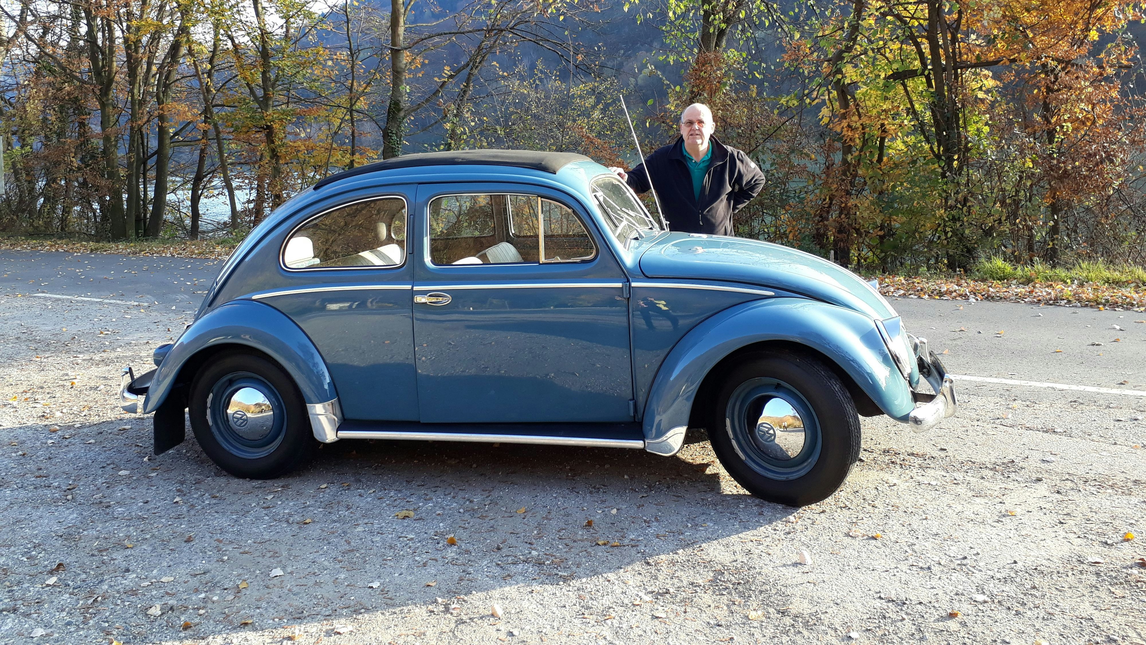 Freut sich auf das Event: Peter Kohoutek, ein begeisterter VW-Fahrer