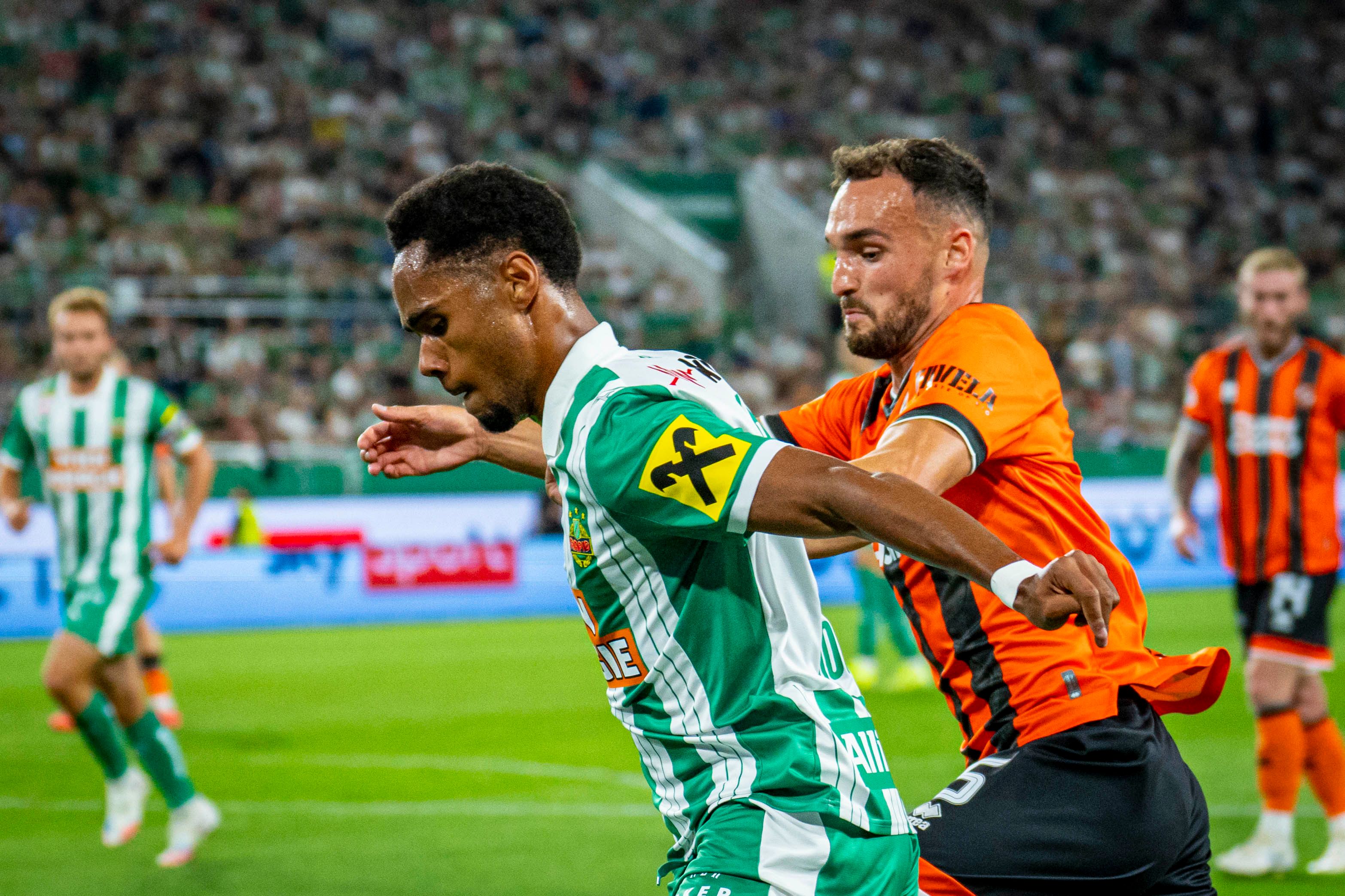 Rapids Torschütze Petter Nosa Dahl gegen Dundee