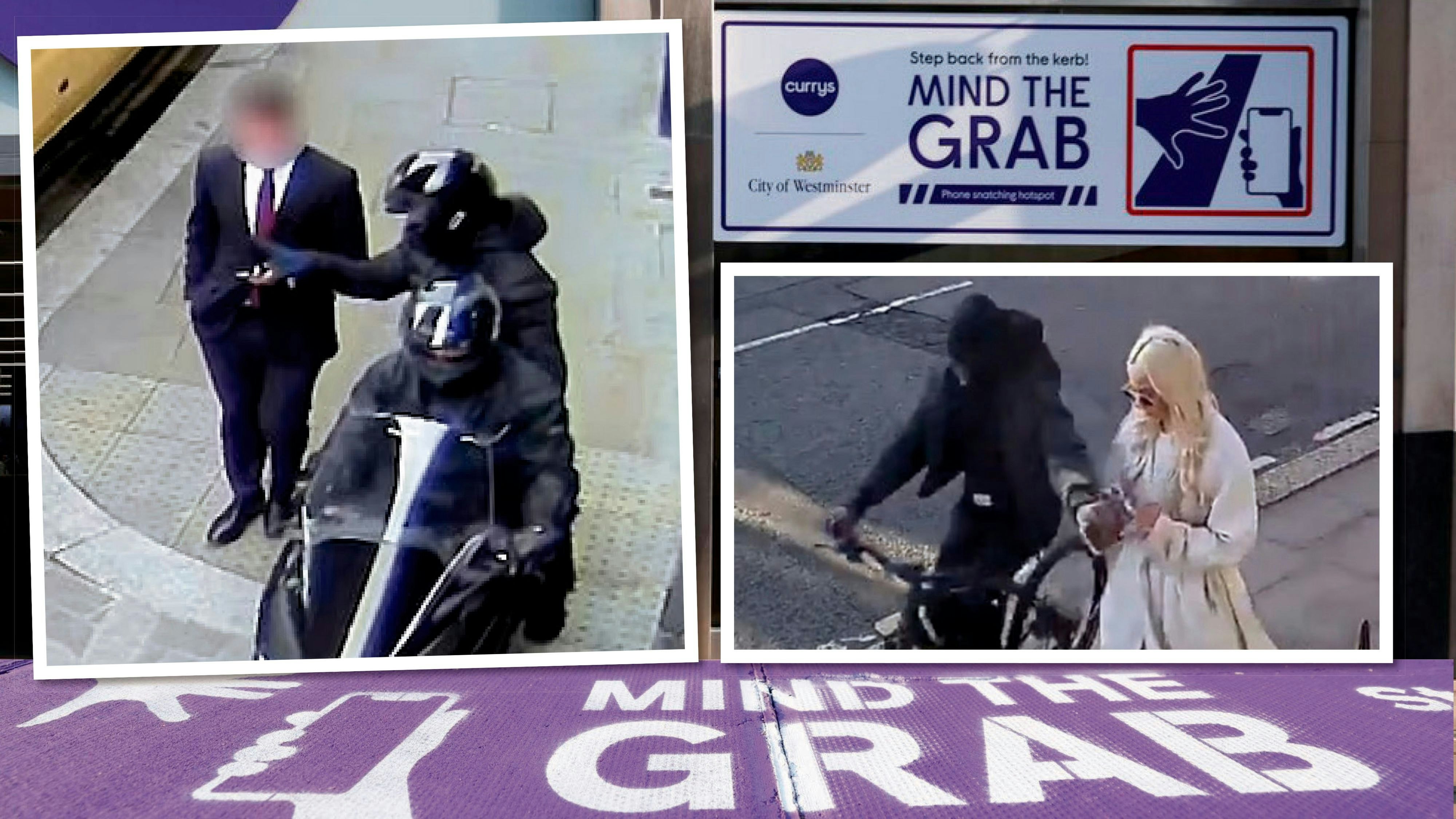 Kritik an "Mind the Grab" Kampagne gegen Handyräuber in Londons Oxford Street