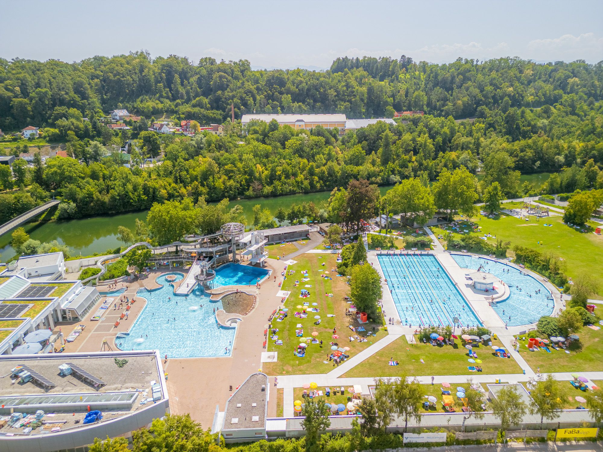 Hofft im August auf deutlich mehr Gäste: das Welldorado in Wels.