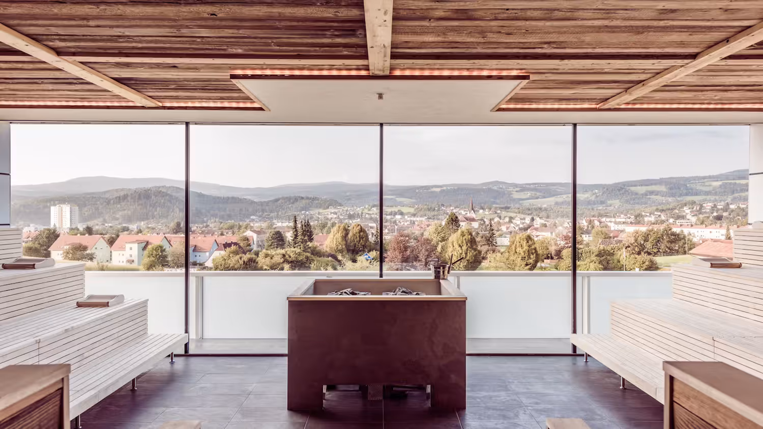 "Stubalmsauna" in der Therme Nova Köflach.