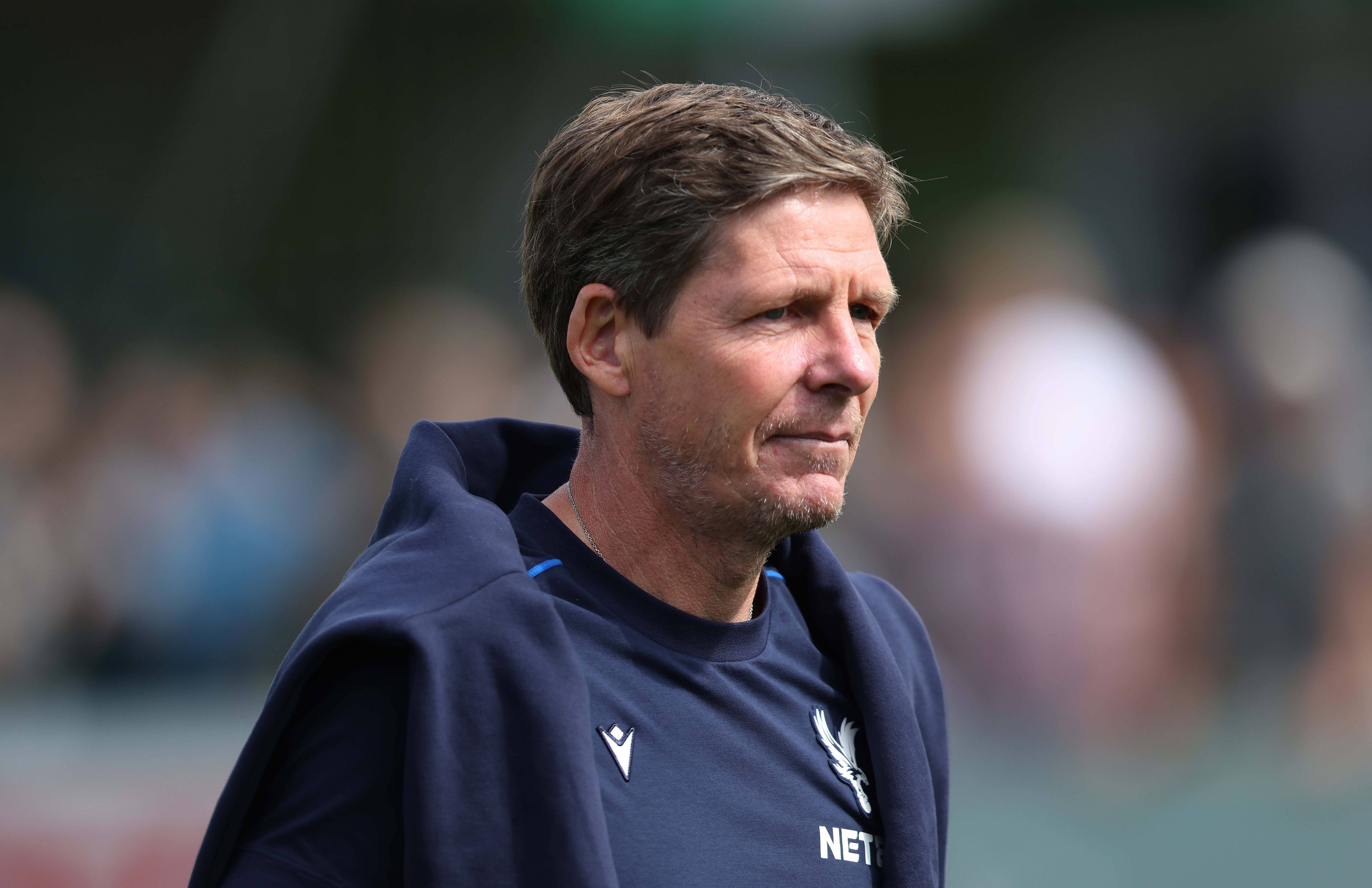 Oliver Glasner war mit Crystal Palace in Österreich auf Trainingslager. 