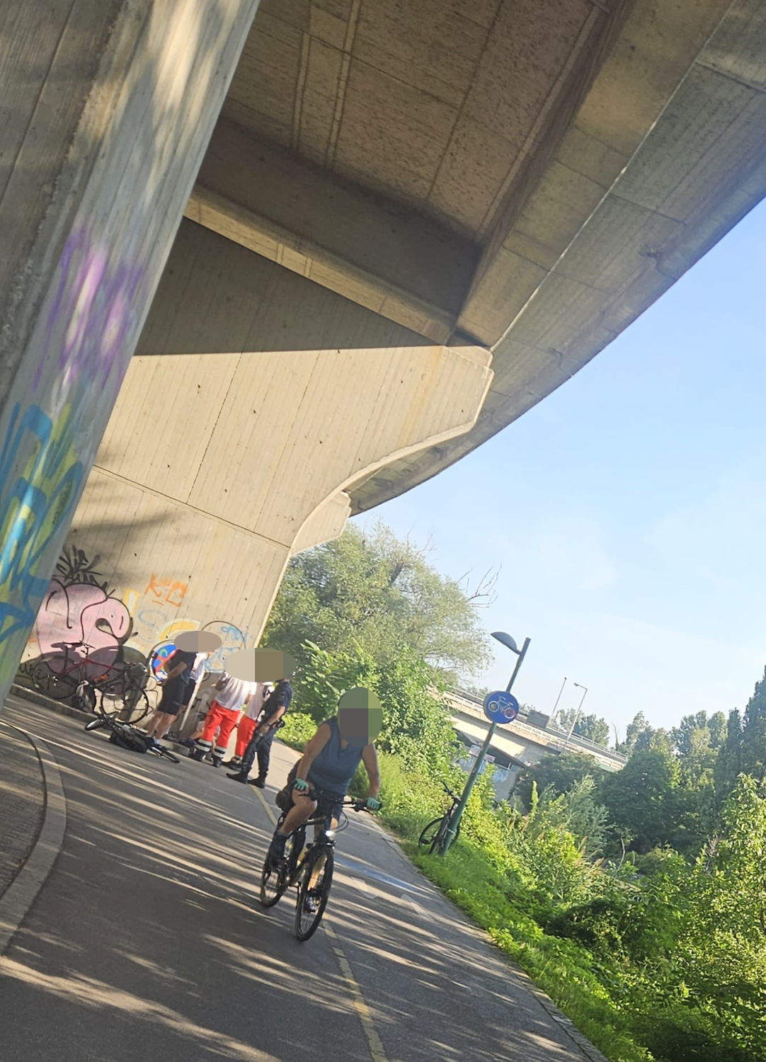 In Döbling ereigneten sich kürzlich zwei Radunfälle