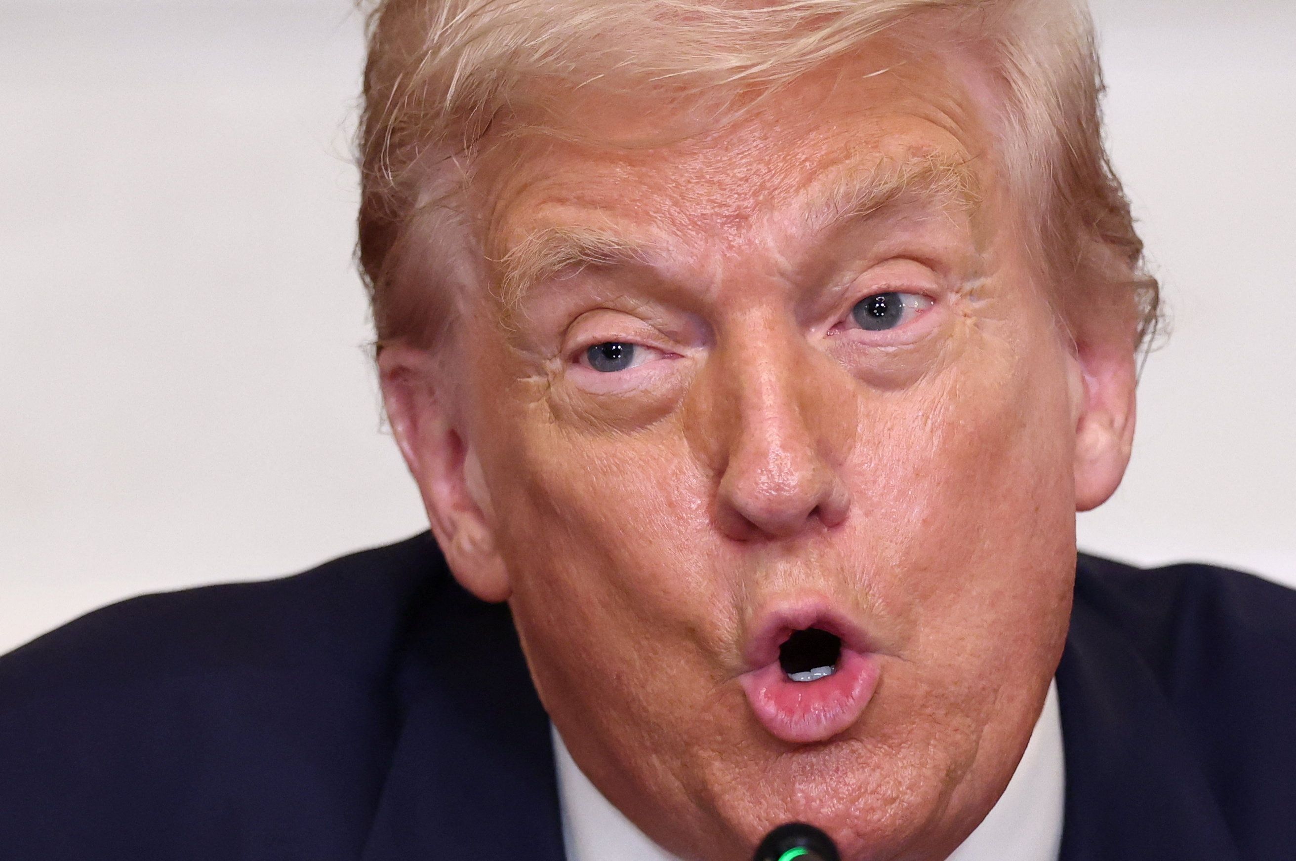 US-Präsident Donald Trump am 8. August 2025.