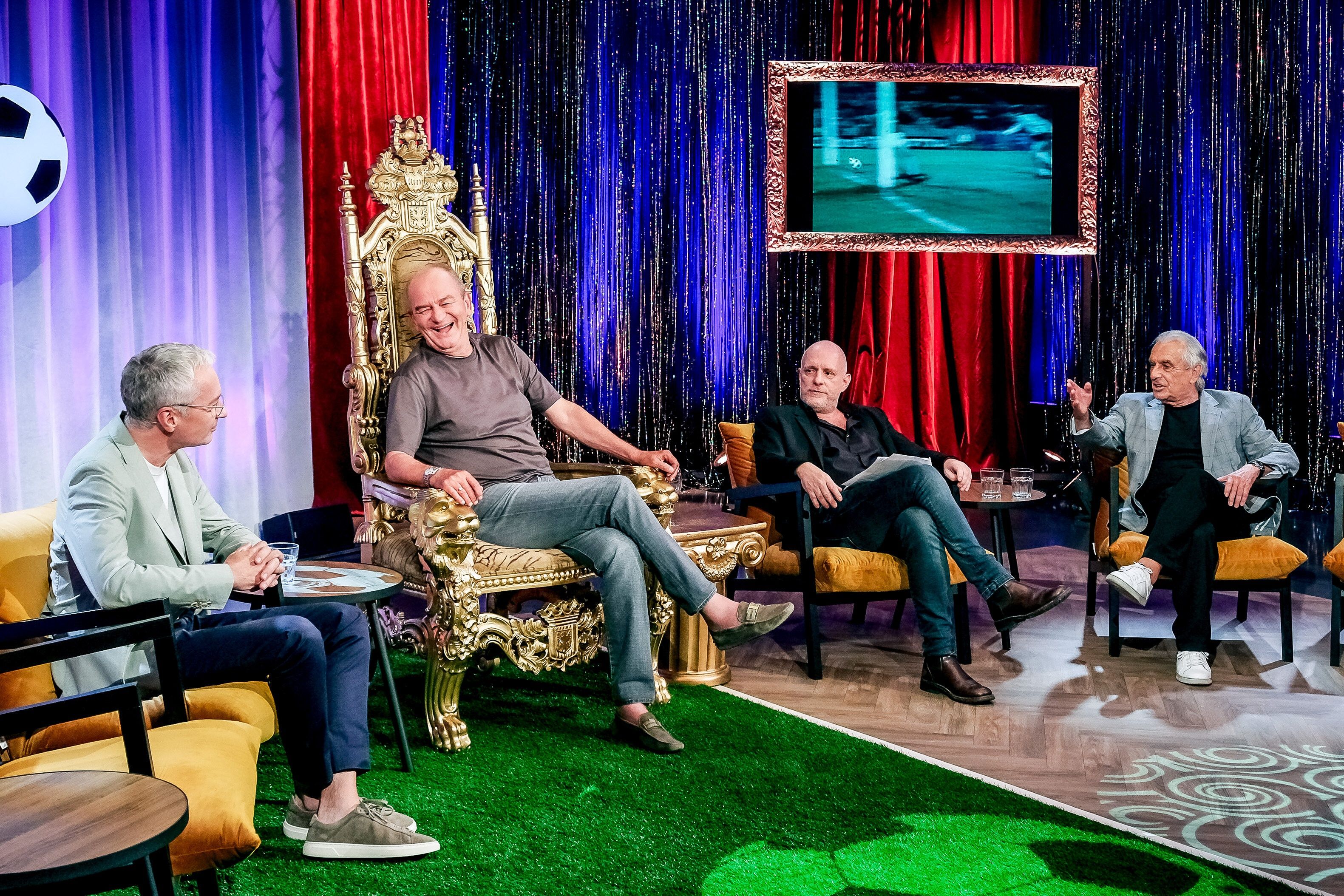 Herbert Prohaska in der ORF-Sendung anlässlich seines 70. Geburtstag. 