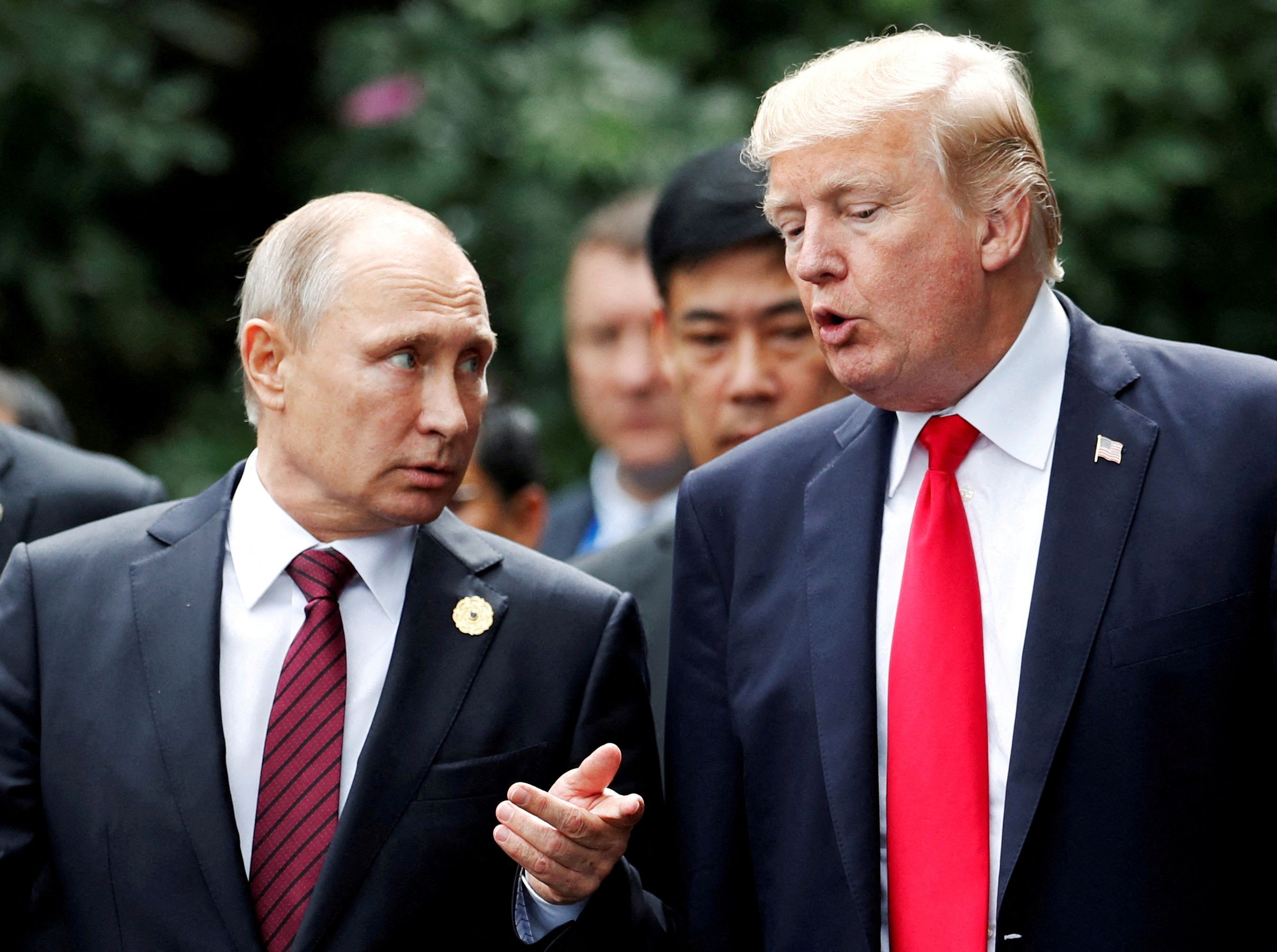 Bilder aus friedlicheren Zeiten: 2018 trafen sich Trump und Putin in Helsinki. Am 8. August 2025 verkündete Trump, dass er Putin in Alaska treffen werde, um über einen Waffenstillstand in der Ukraine zu verhandeln.
