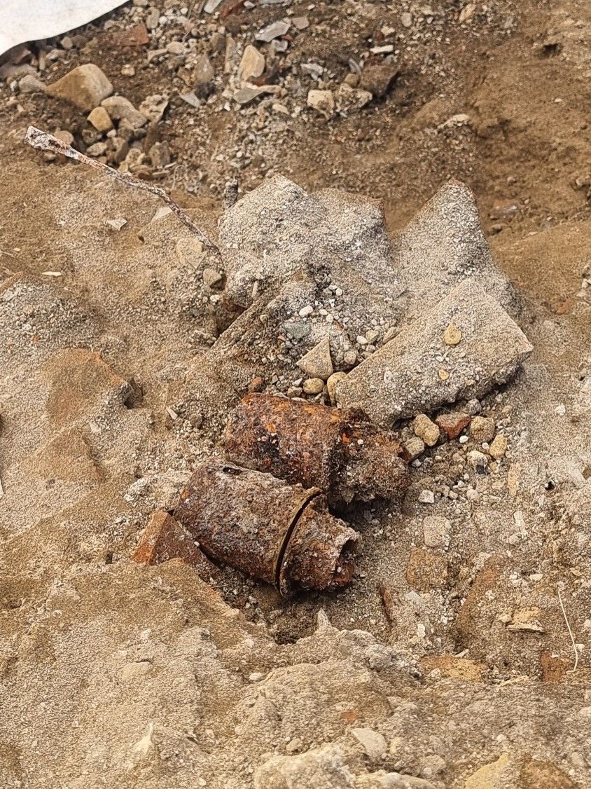 Der Bauarbeiter verständigte bei dem Fund sofort die Polizei Wien