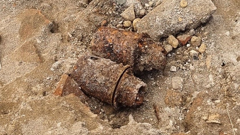 Der Bauarbeiter verständigte bei dem Fund sofort die Polizei Wien