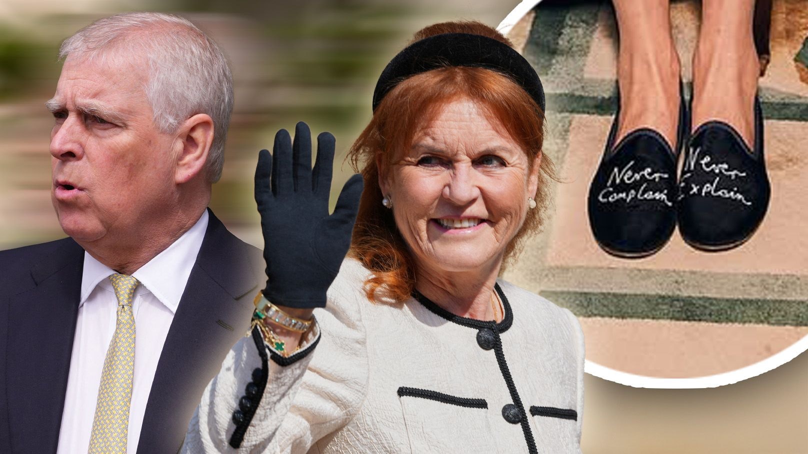 Hat Sarah Ferguson mit ihren Schuhen eine direkte Botschaft zum Andrew-Skandal gesendet?