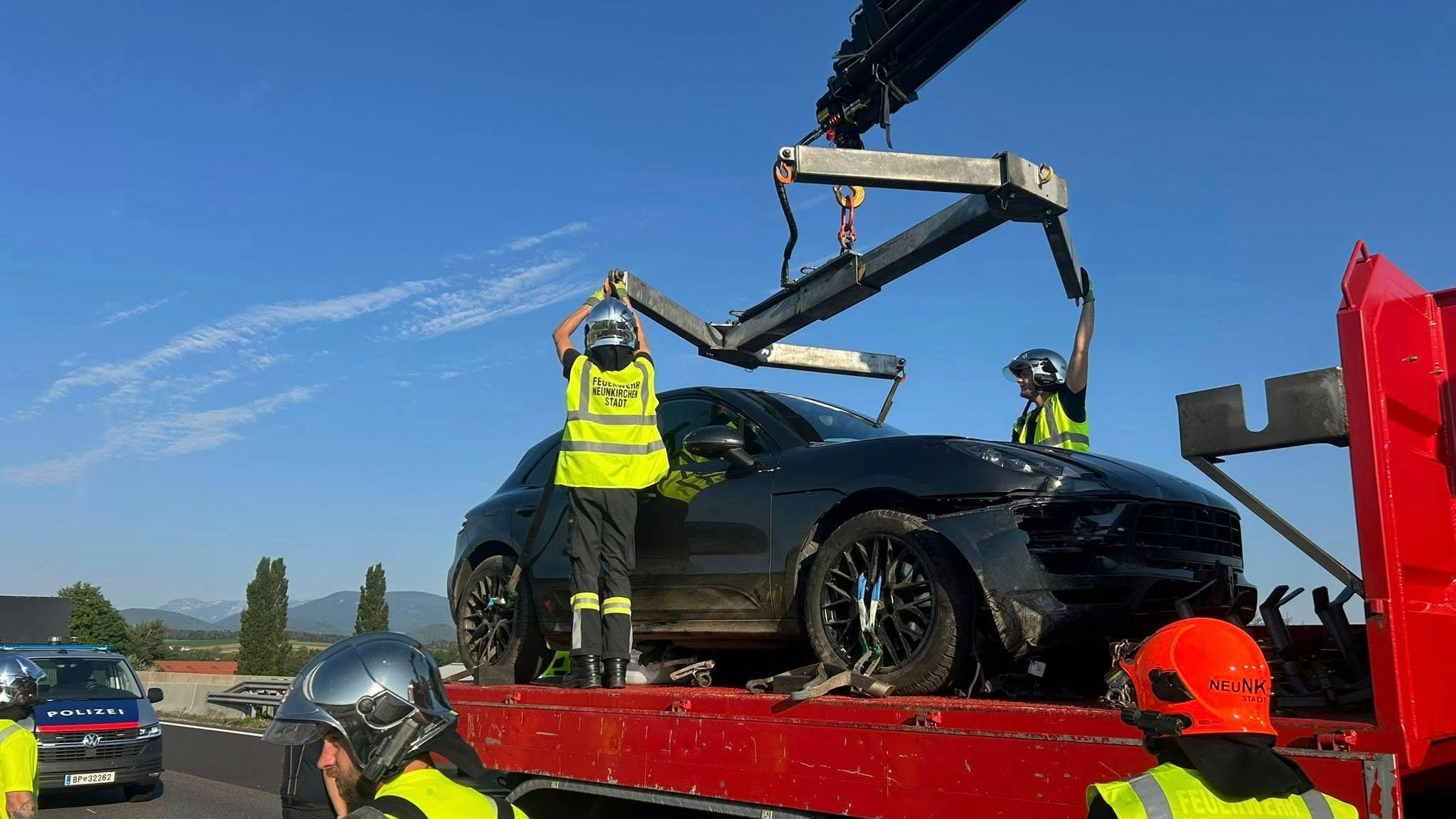 Dieser Porsche geht dem Besitzer scheinbar nicht ab.