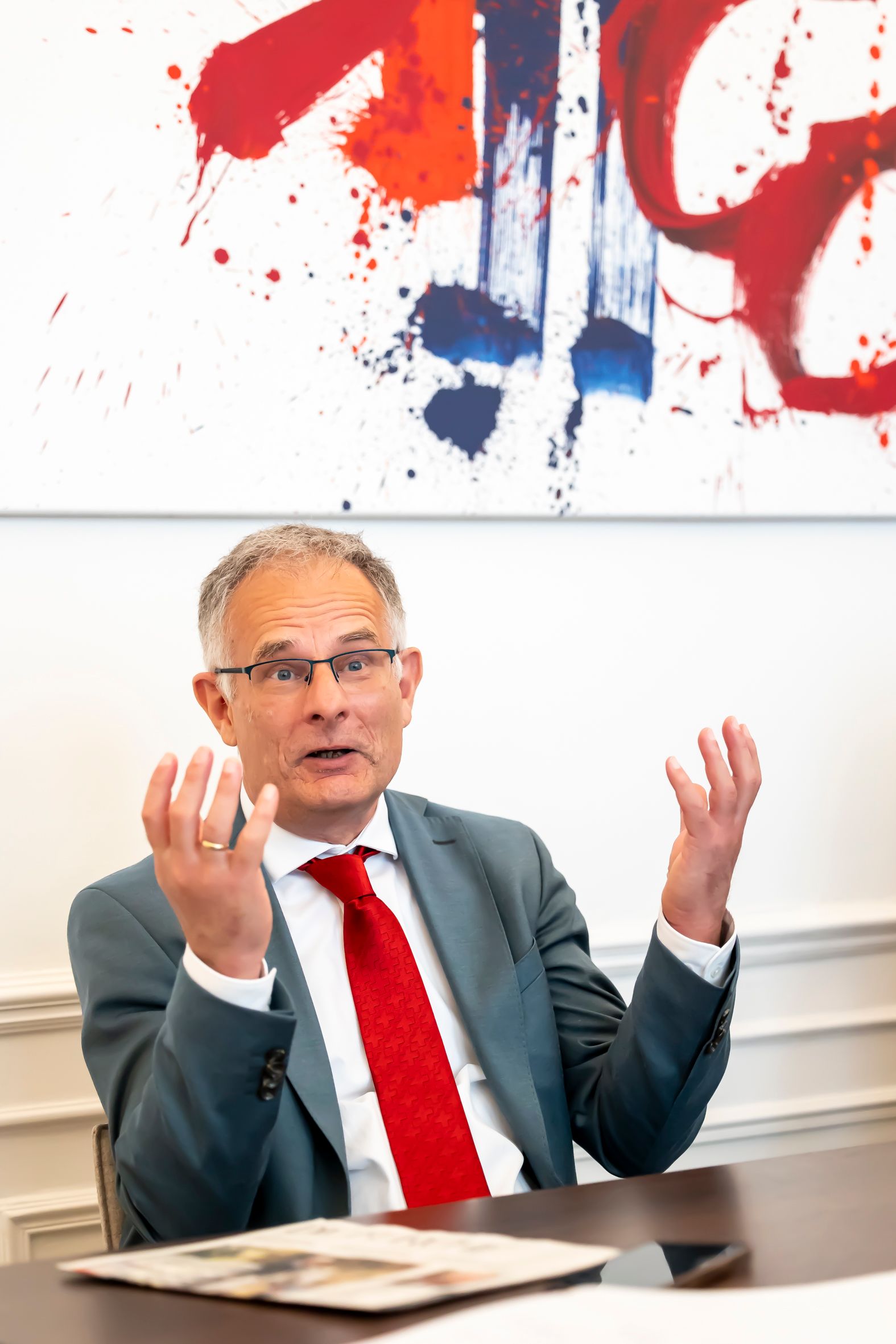 Problem erkannt, die Lösung muss ihm noch zufliegen: Finanzminister Markus Marterbauer