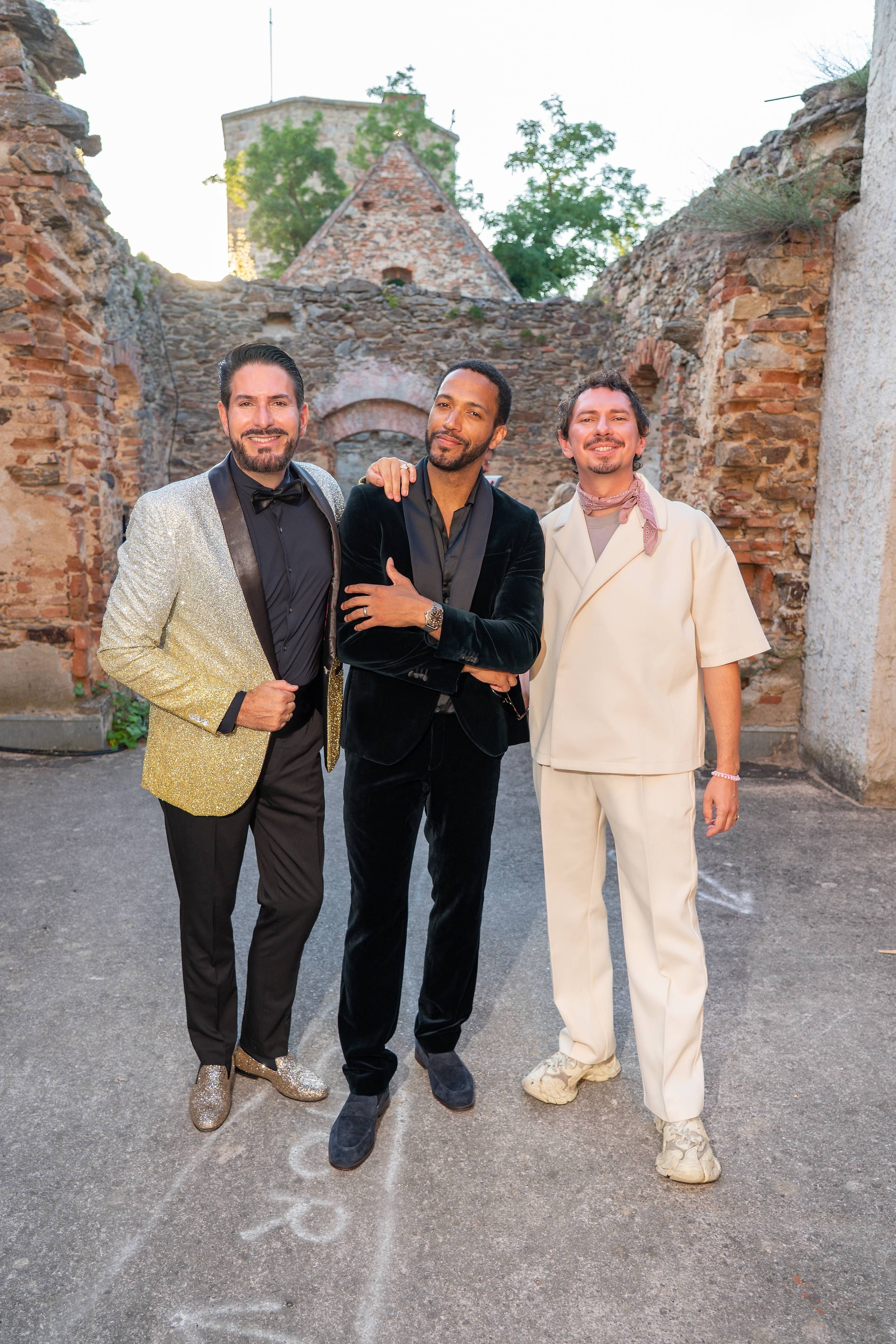 Clemens Unterreiner mit seinen Gästen Cesár Sampson und Julian le Play