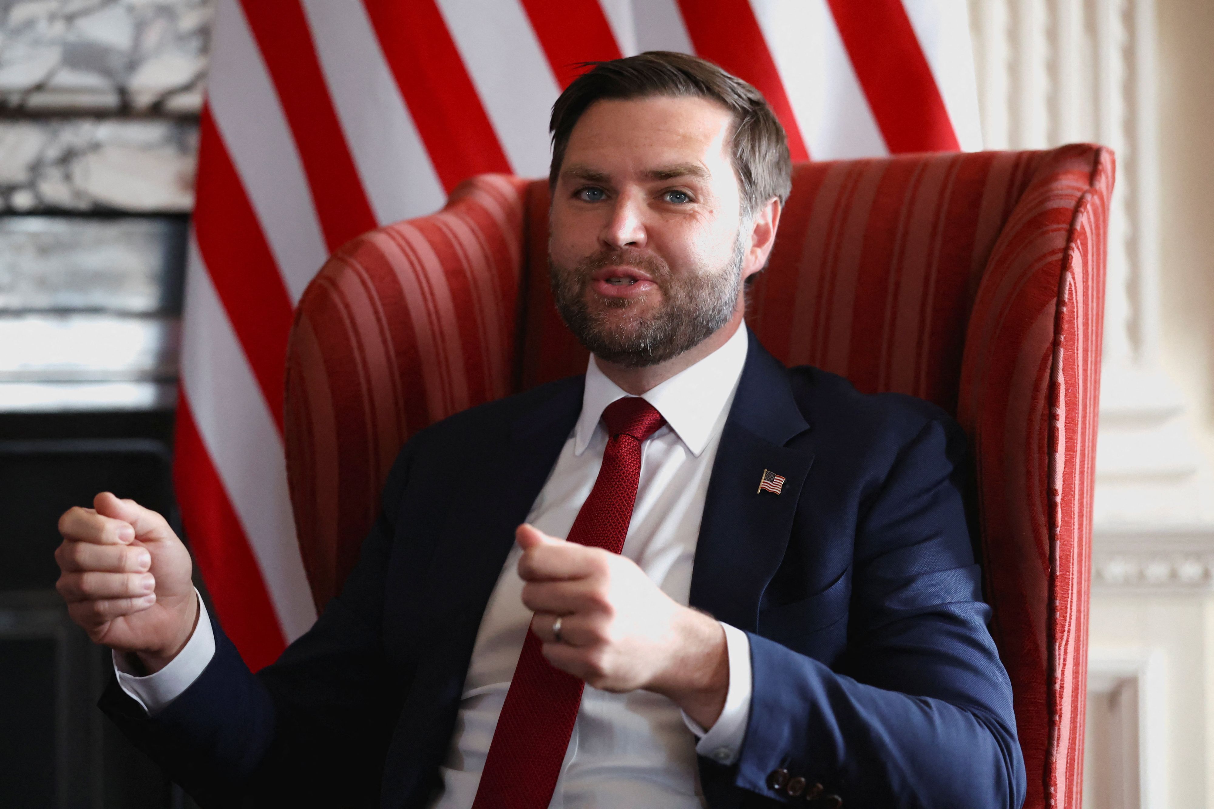 US-Vizepräsident JD Vance kündigte ein Ende der finanziellen Unterstützung für die Ukraine an.