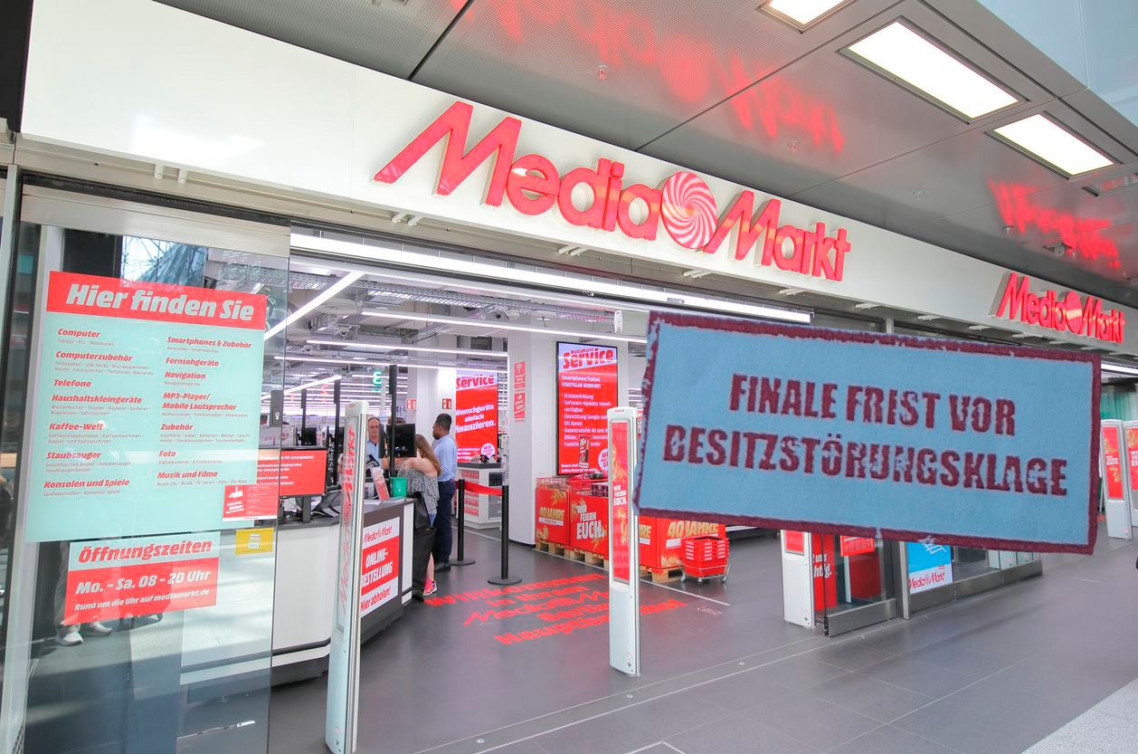 Strafenflut beim Media Markt wird jetzt abgestellt.