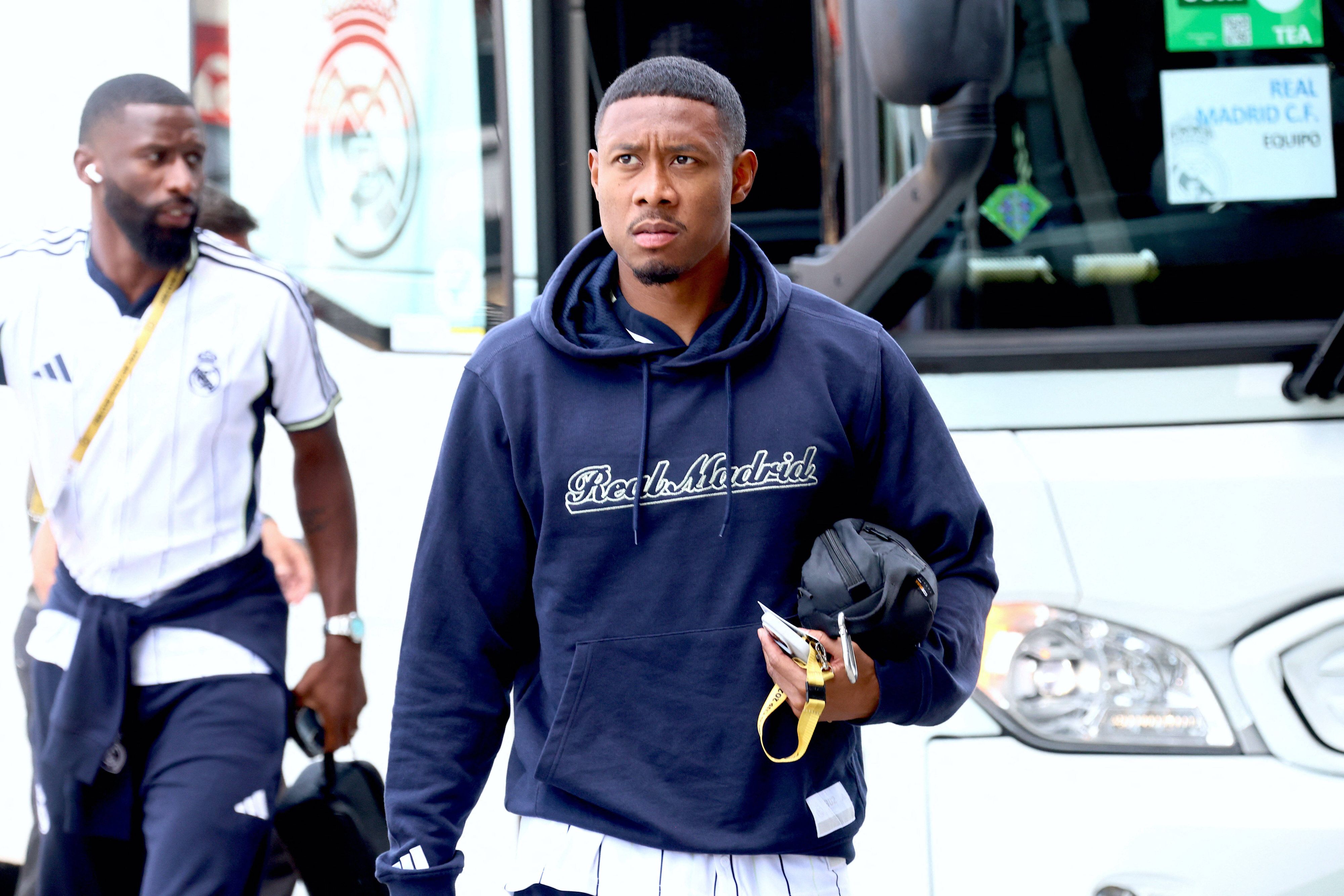 Alaba spielt am Dienstag mit Real Madrid in Innsbruck.