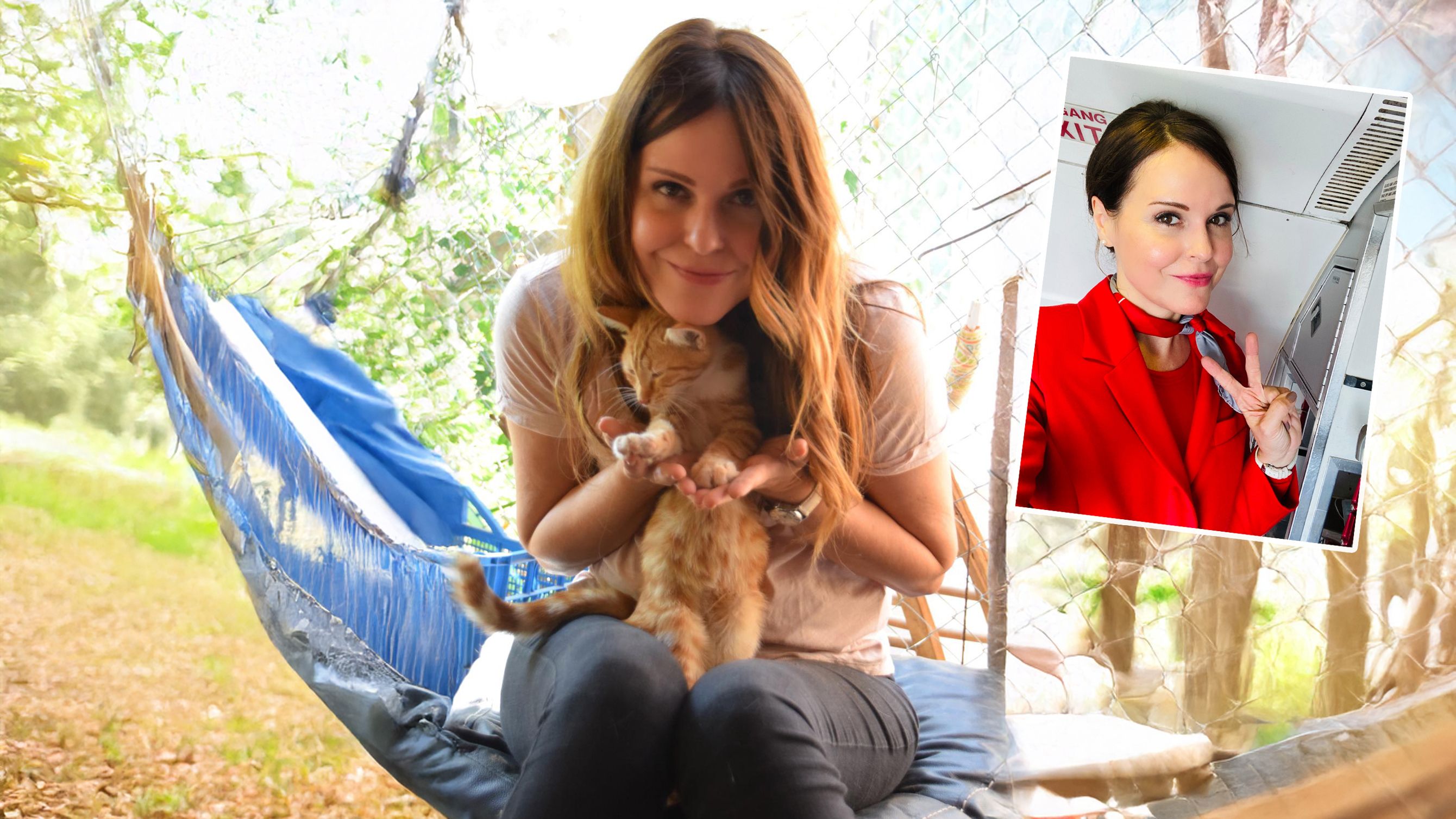 Ex-Flugbegleiterin Sabine Neschner gründete Katzenhaus.