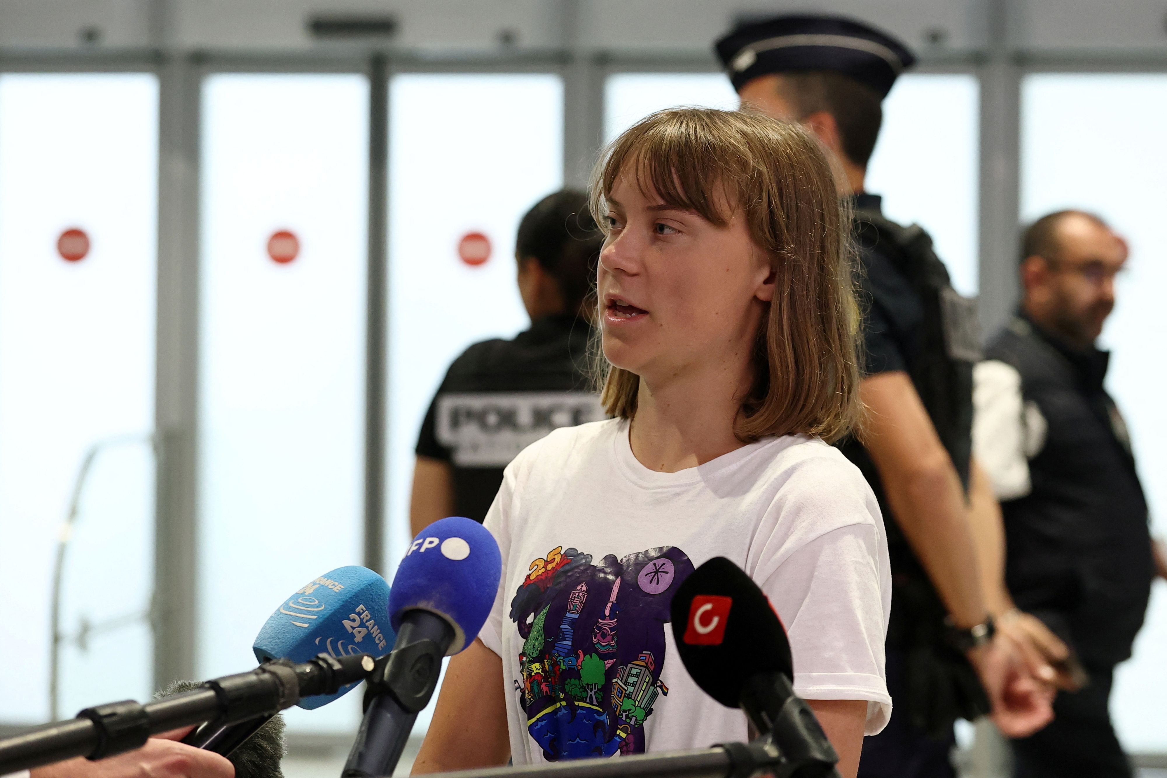 Die schwedische Aktivistin Greta Thunberg plant erneut einen Versuch, Hilfsgüter in den Gazastreifen zu bringen.