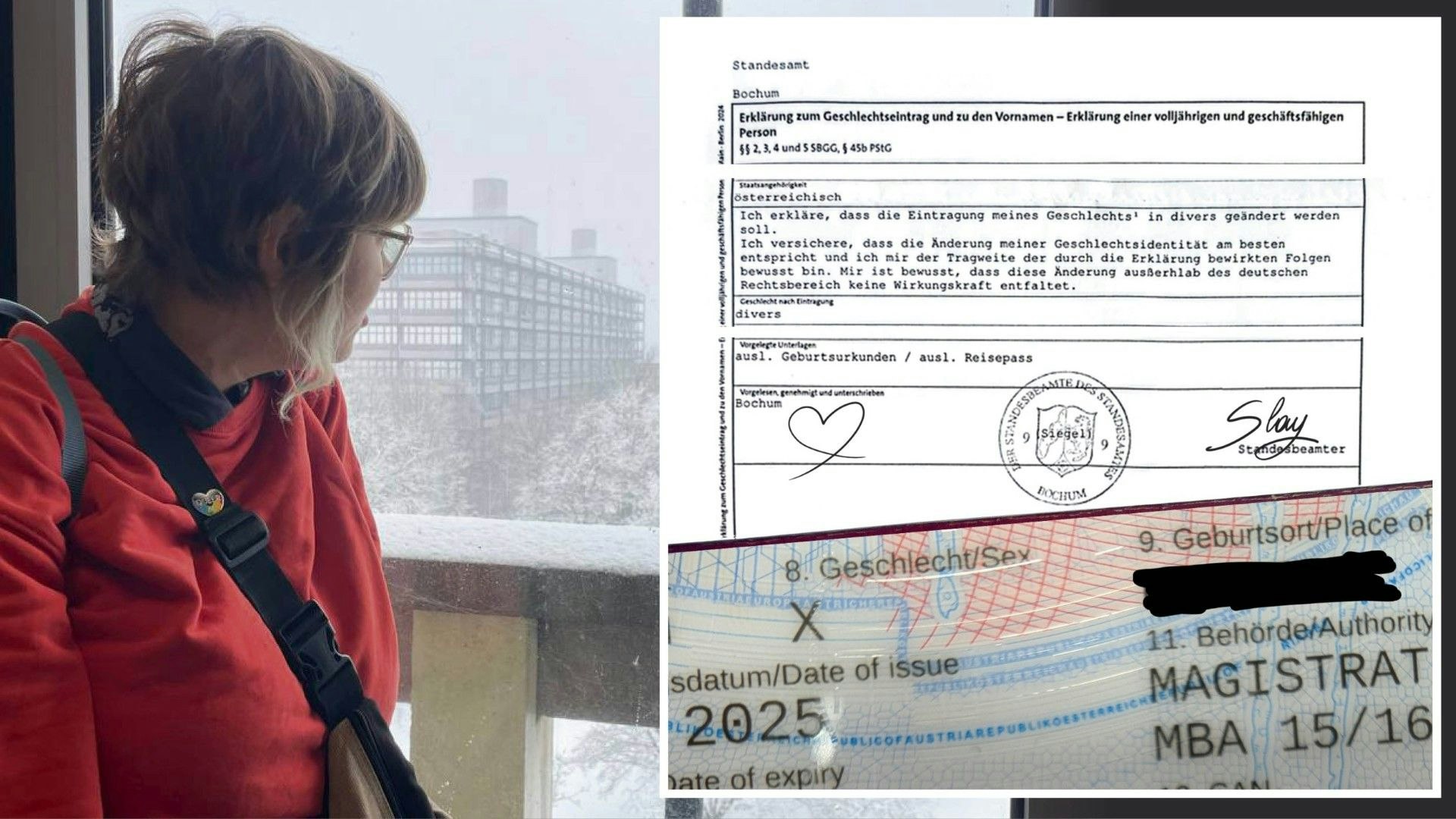 Heute.at - Weder Mann noch Frau – 1. nonbinärer Pass in Österreich