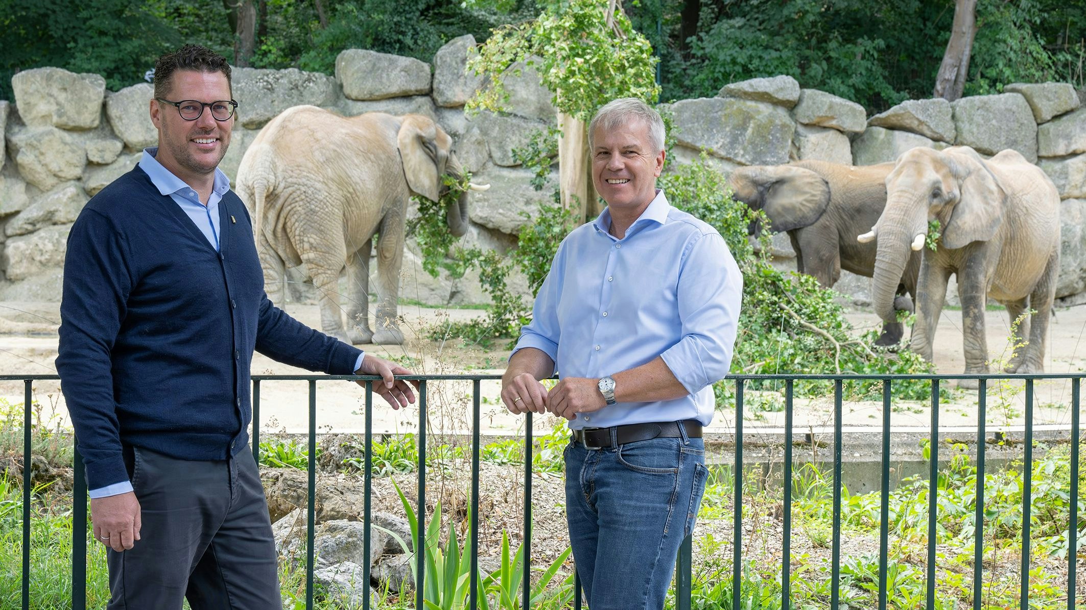 Kurator Dr. Folko Balfanz, ÖBf-Vorstand DI Andreas Gruber)