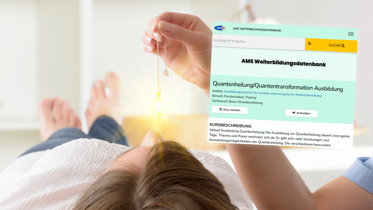 Heute.at - Um 390 € – AMS bewirbt Ausbildung zum Quantenheiler