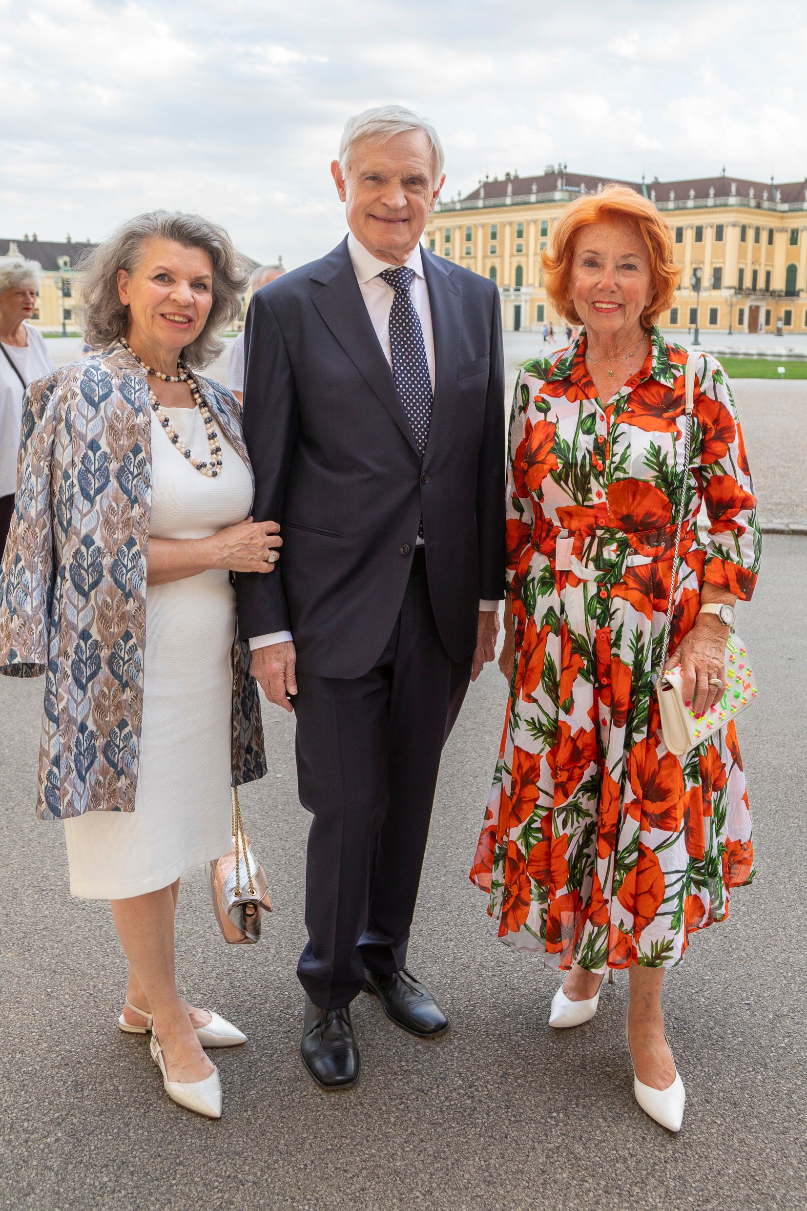 Begeistert dabei: Christine Zach, Thomas Schäfer-Elmayr, Inge Klingohr.