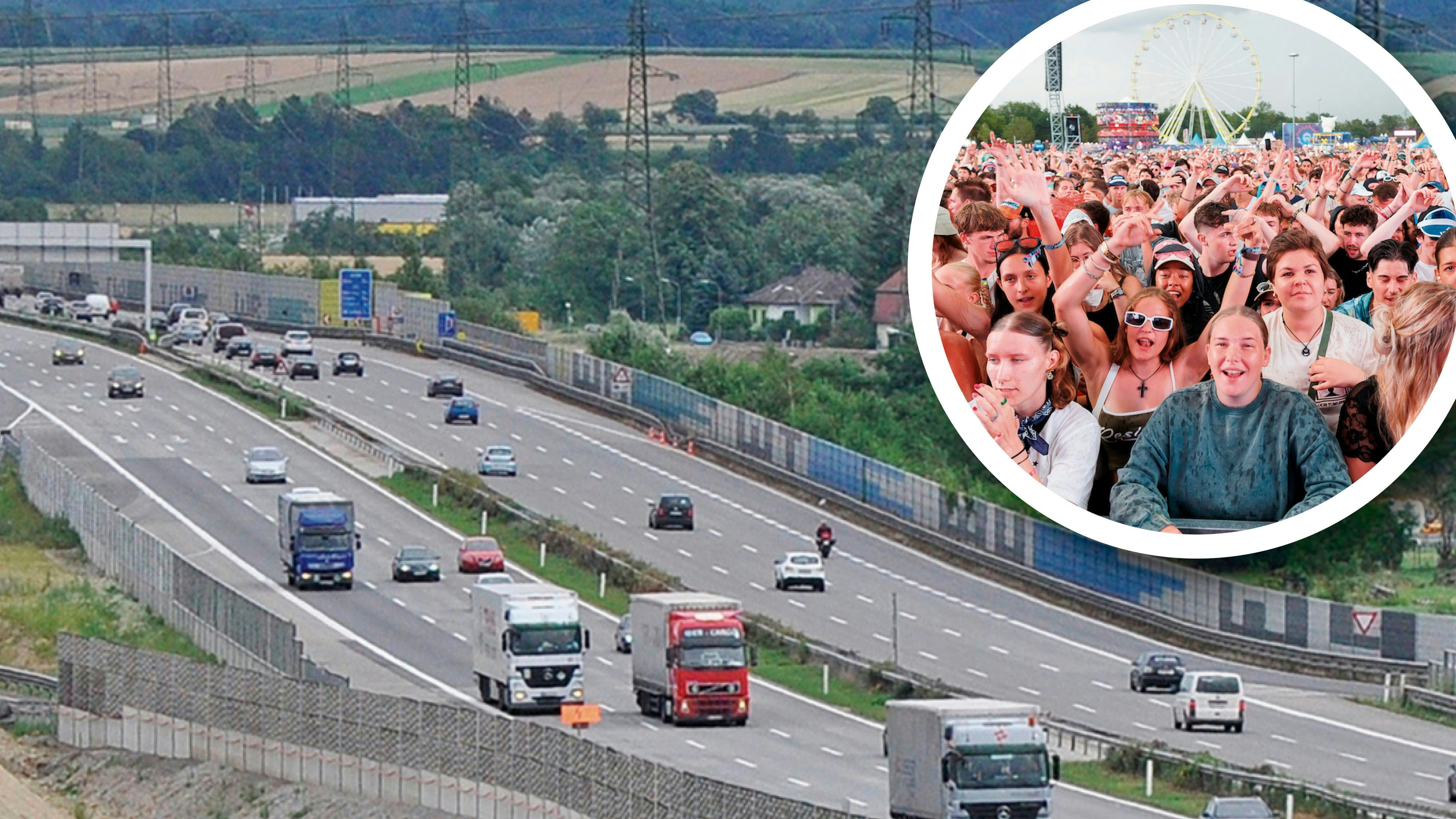 Heute.at - Rechtzeitig auf A1 einreihen! Ansturm von 50.000 Fans