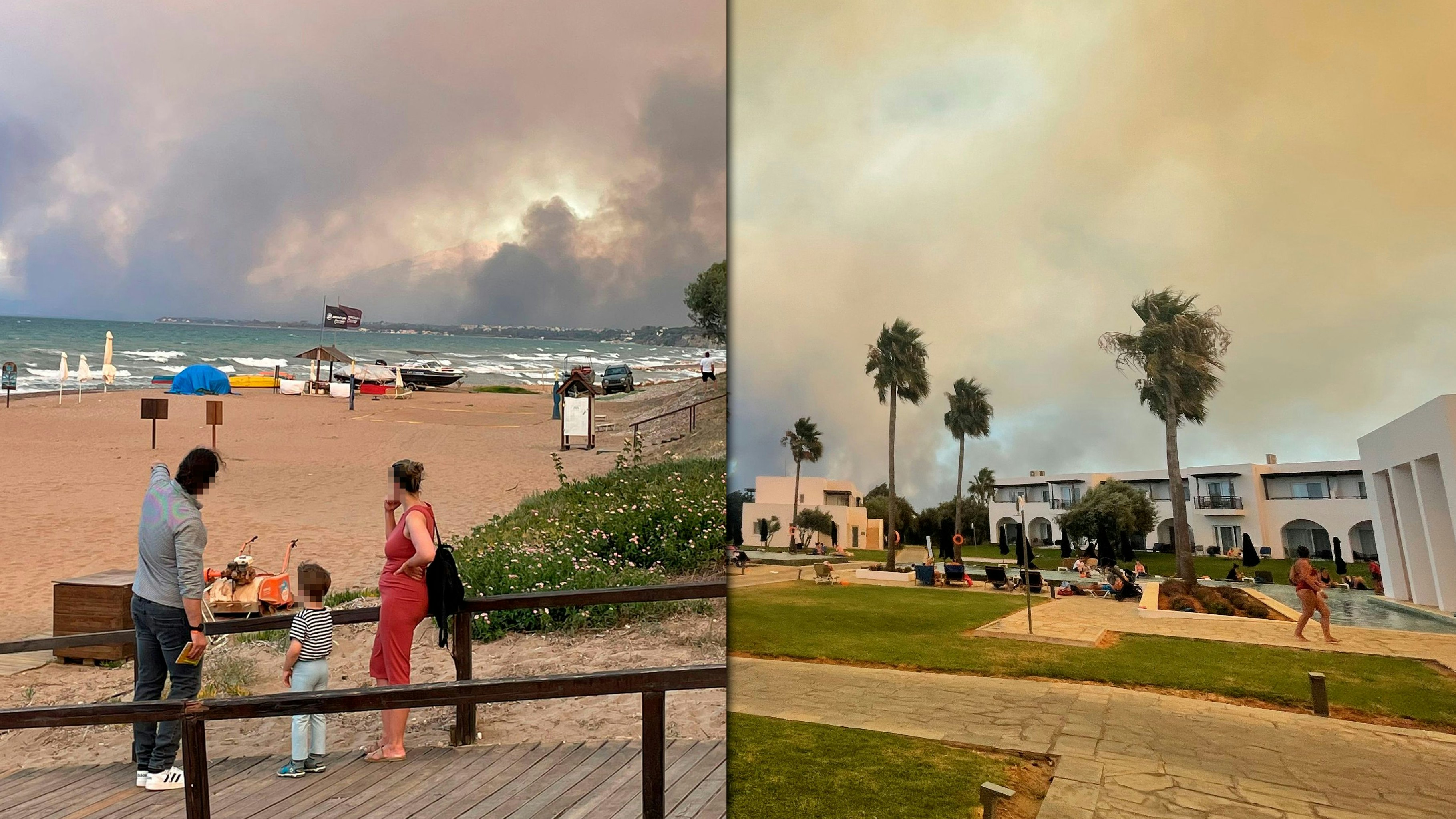 Heute.at - Flammen-Inferno – Wiener in Urlaubsparadies gefangen