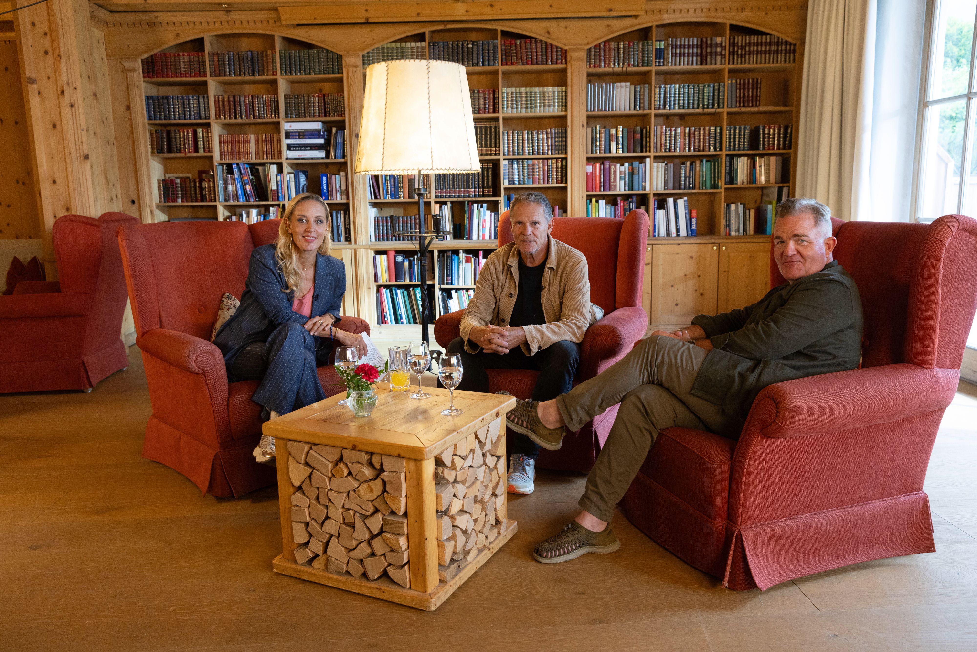 Lilian Klebow brachte die beiden Schauspieler Christian Tramitz undn Cornelius Obonya zusammen.