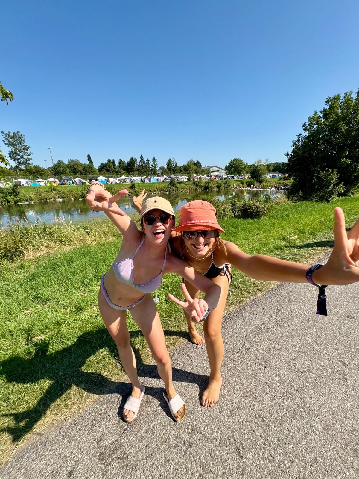 Aufnahme vom Dienstag, 12. August: Vorfreude auf das Frequency-Festival in St. Pölten