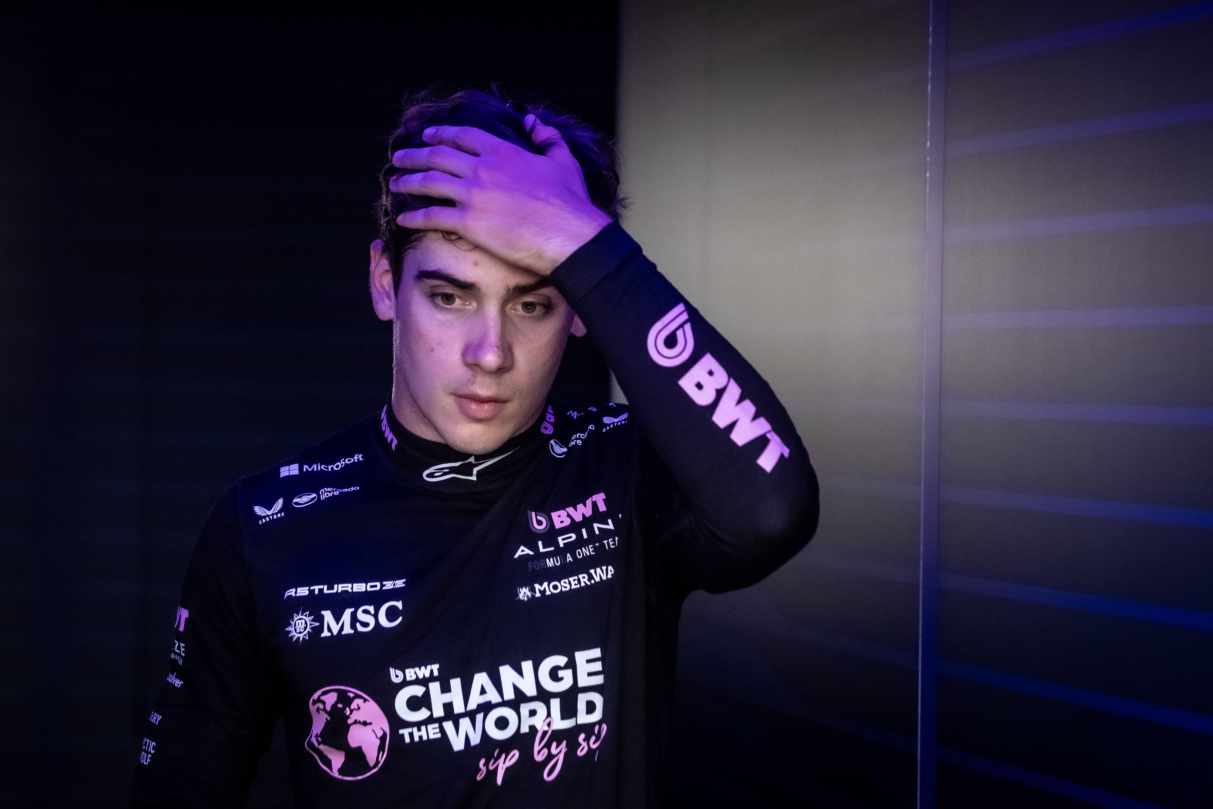 Alpine-Pilot Franco Colapinto. 