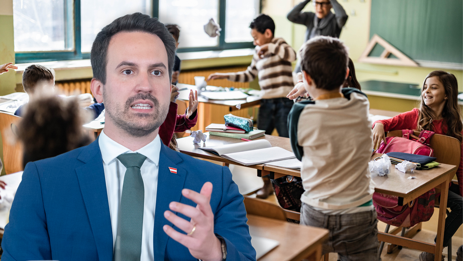 Bildungsminister Christoph Wiederkehr 