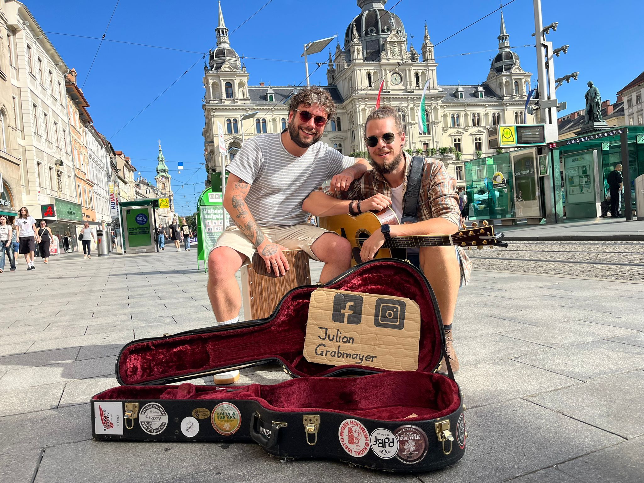 Patrick de Benedetto-Freisinger und Julian Grabmayer