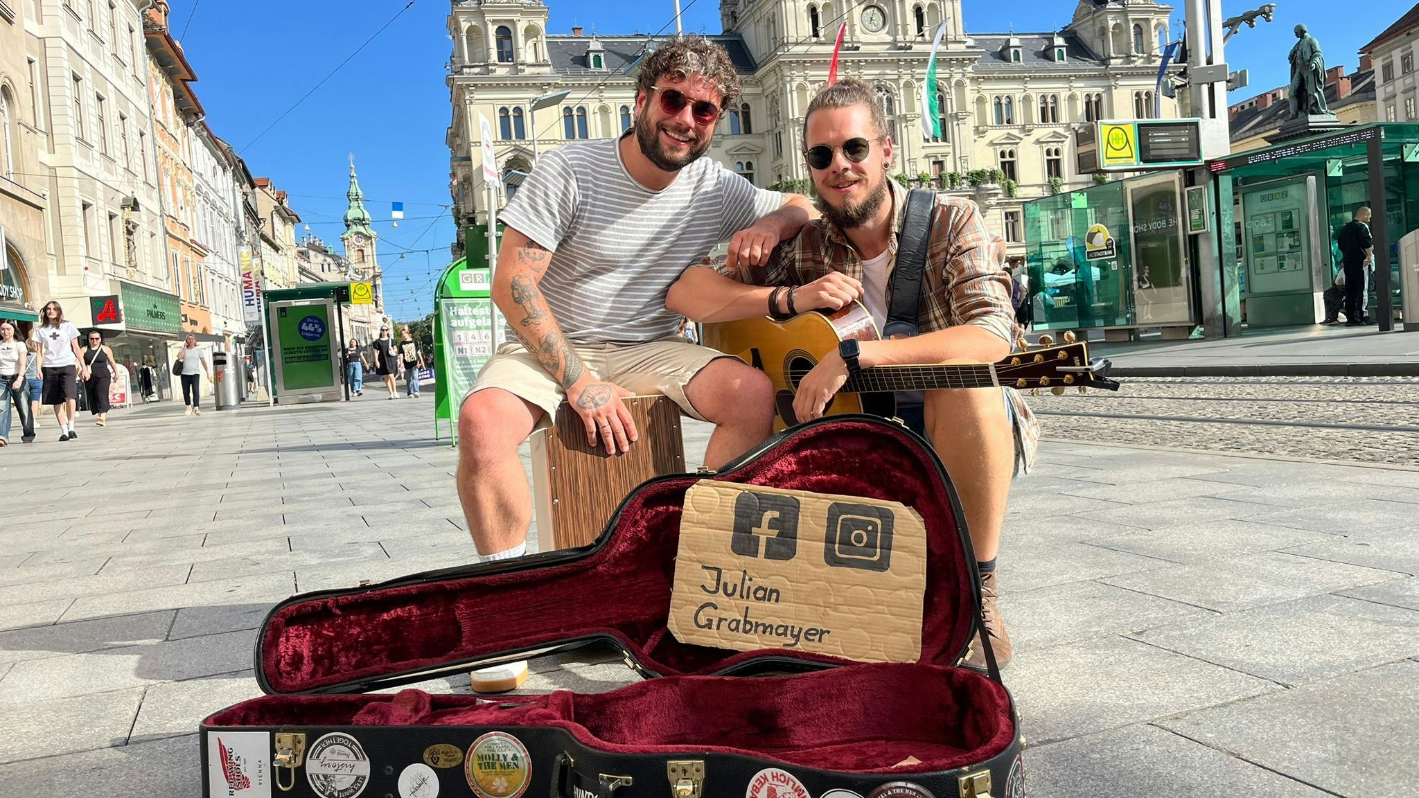 Patrick de Benedetto-Freisinger und Julian Grabmayer