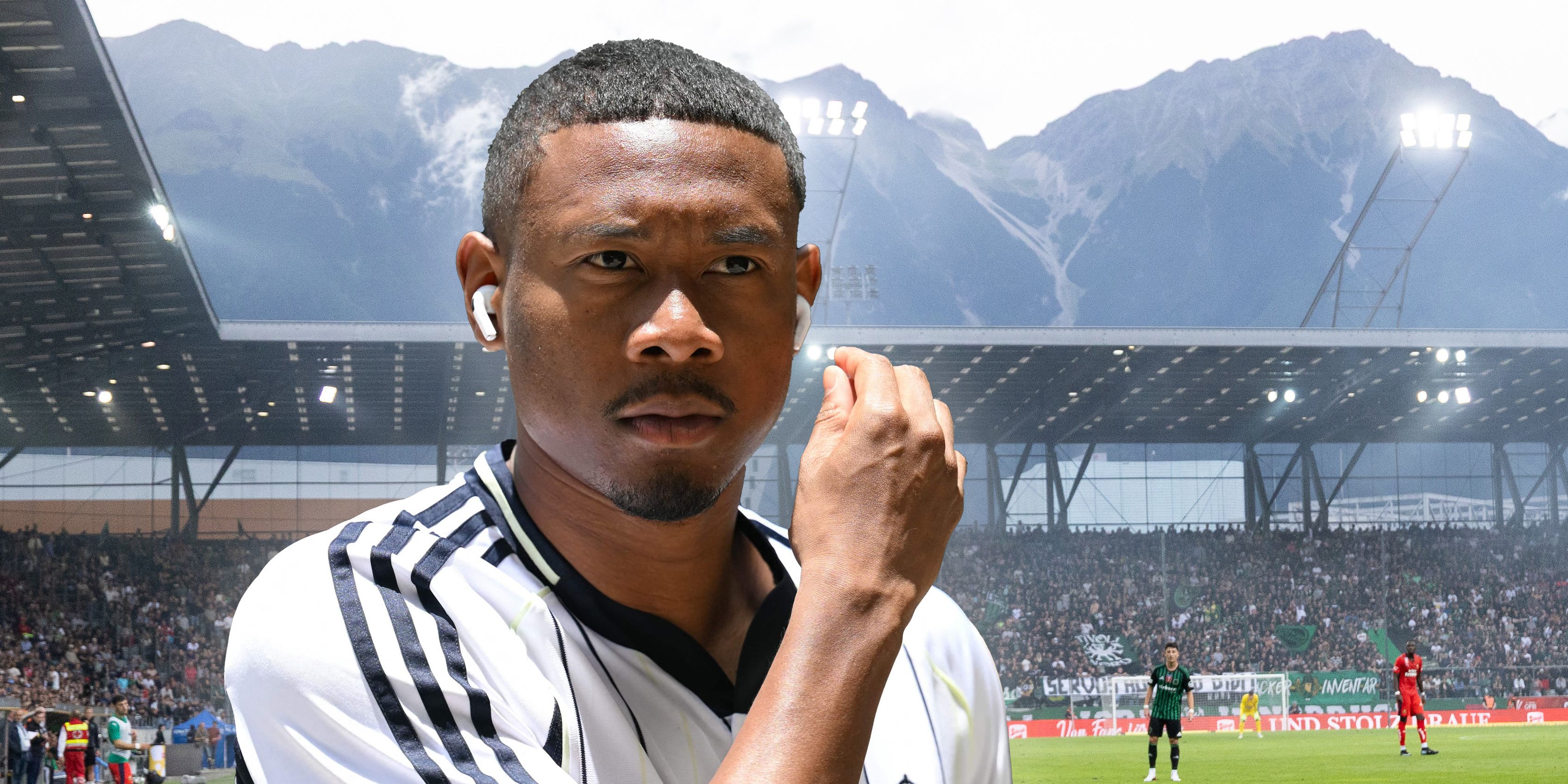 David Alaba und Co. sind in Innsbruck.