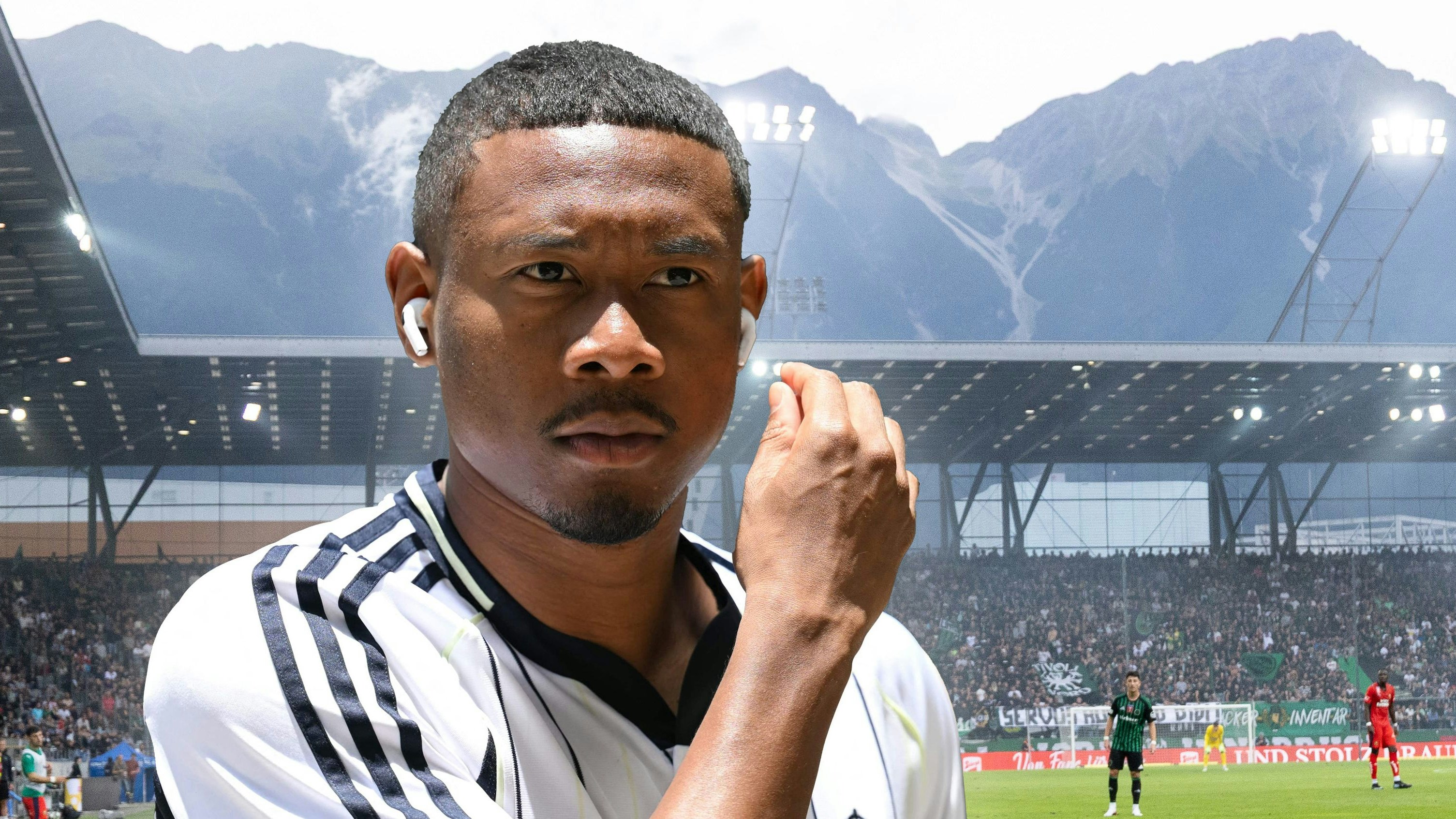 David Alaba und Co. sind in Innsbruck.