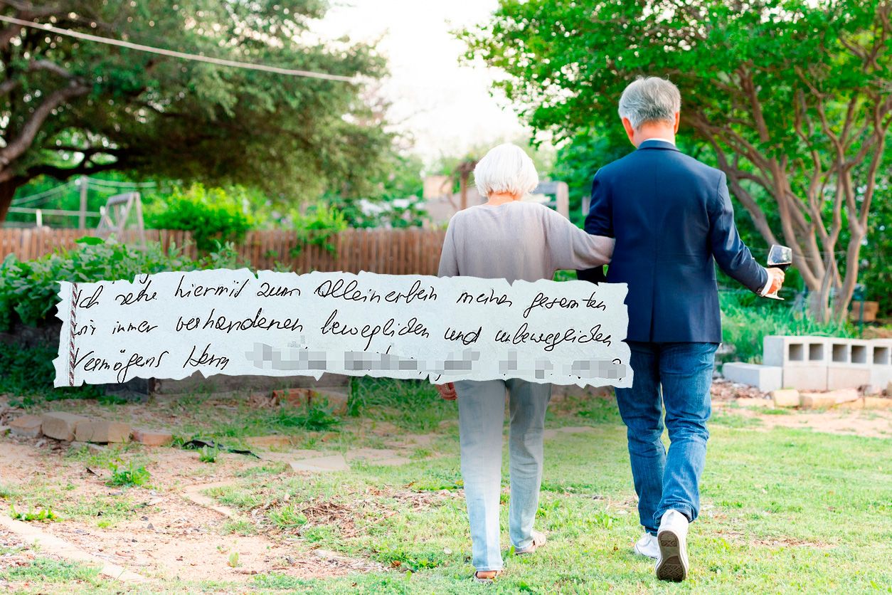 Die Witwe schenkte einem steirischen Winzer (57) ihr Vermögen – er kümmerte sich im Gegenzug um sie, nannte sie abwechselnd 