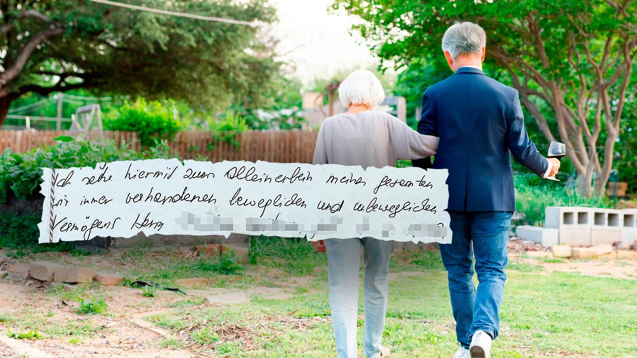 Maria K. vermachte dem steirischen Winzer (57) ihr Vermögen, er nannte sie "Herzilein" und "Meine Prinzessin"