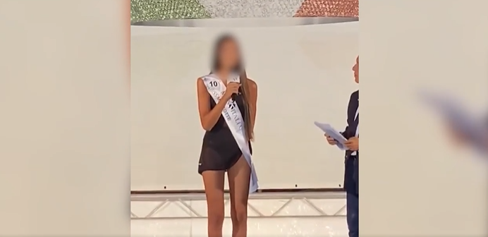 Eine 13-Jährige nahm in Italien an einer Miss-Wahl teil. 
