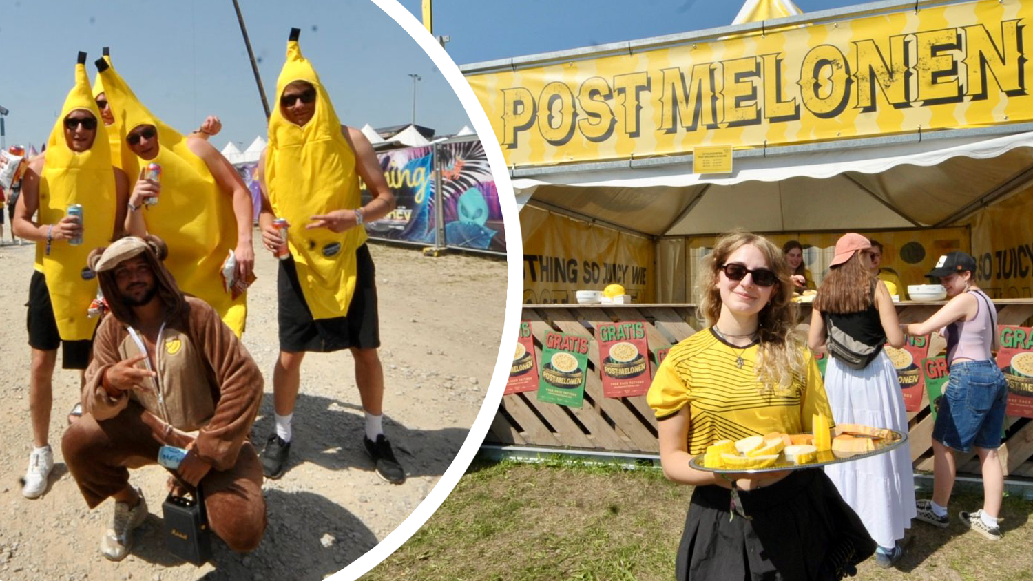 Heute.at - Melonen & Bananen! Frequency heuer besonders fruchtig